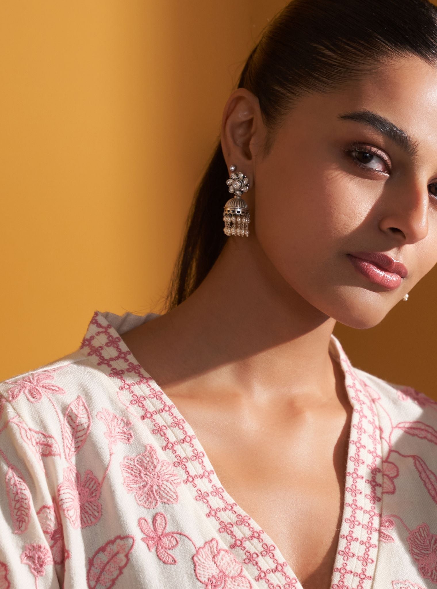 Pure Silver Jiya Jhumki