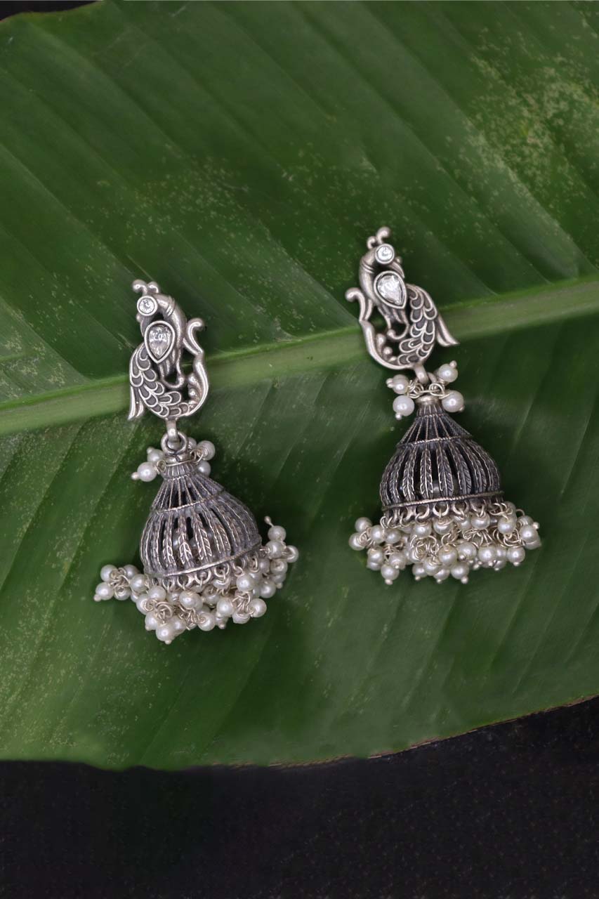 Pure Silver Edha Earings