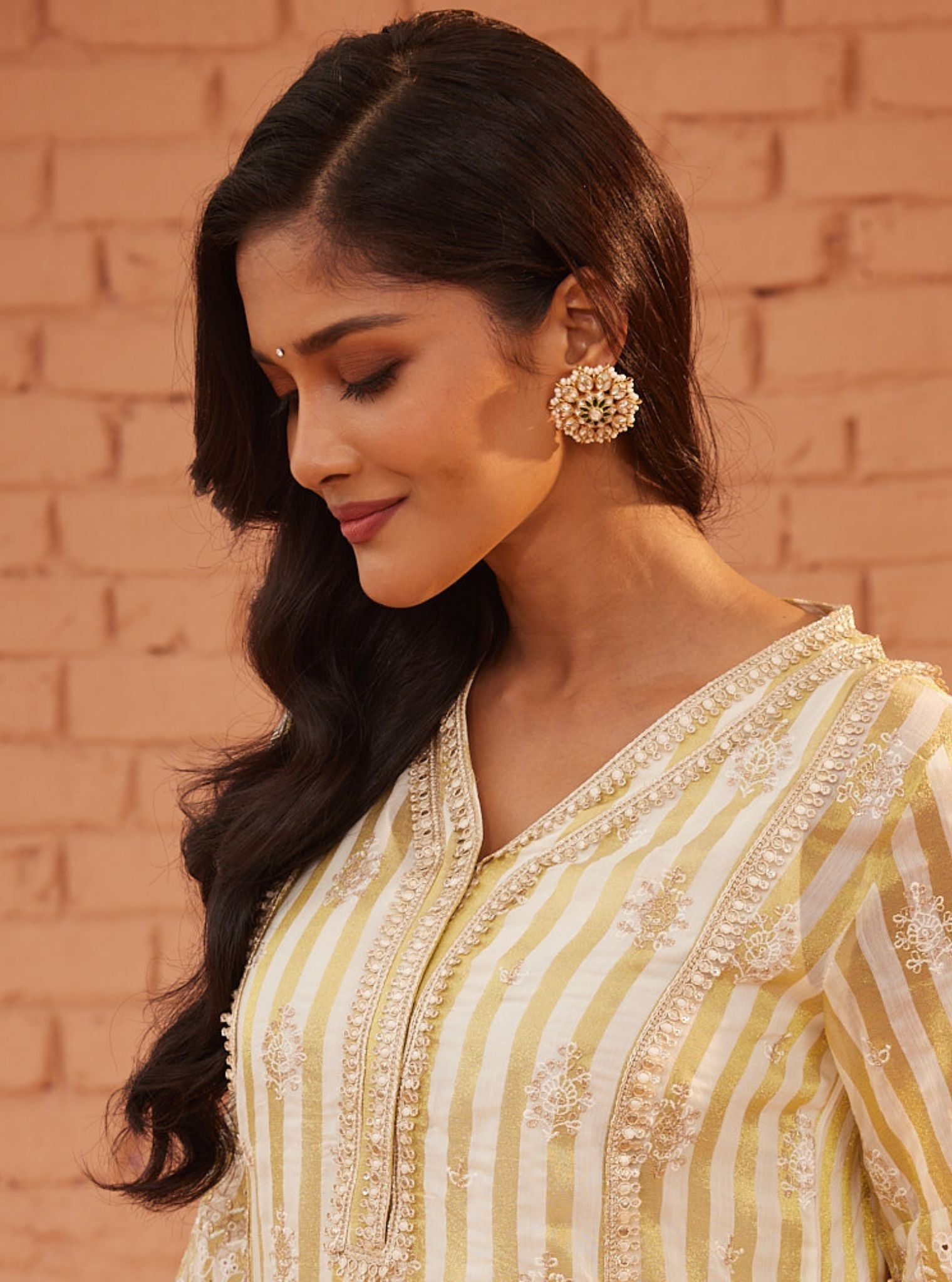 Pure Silver Baani Studs