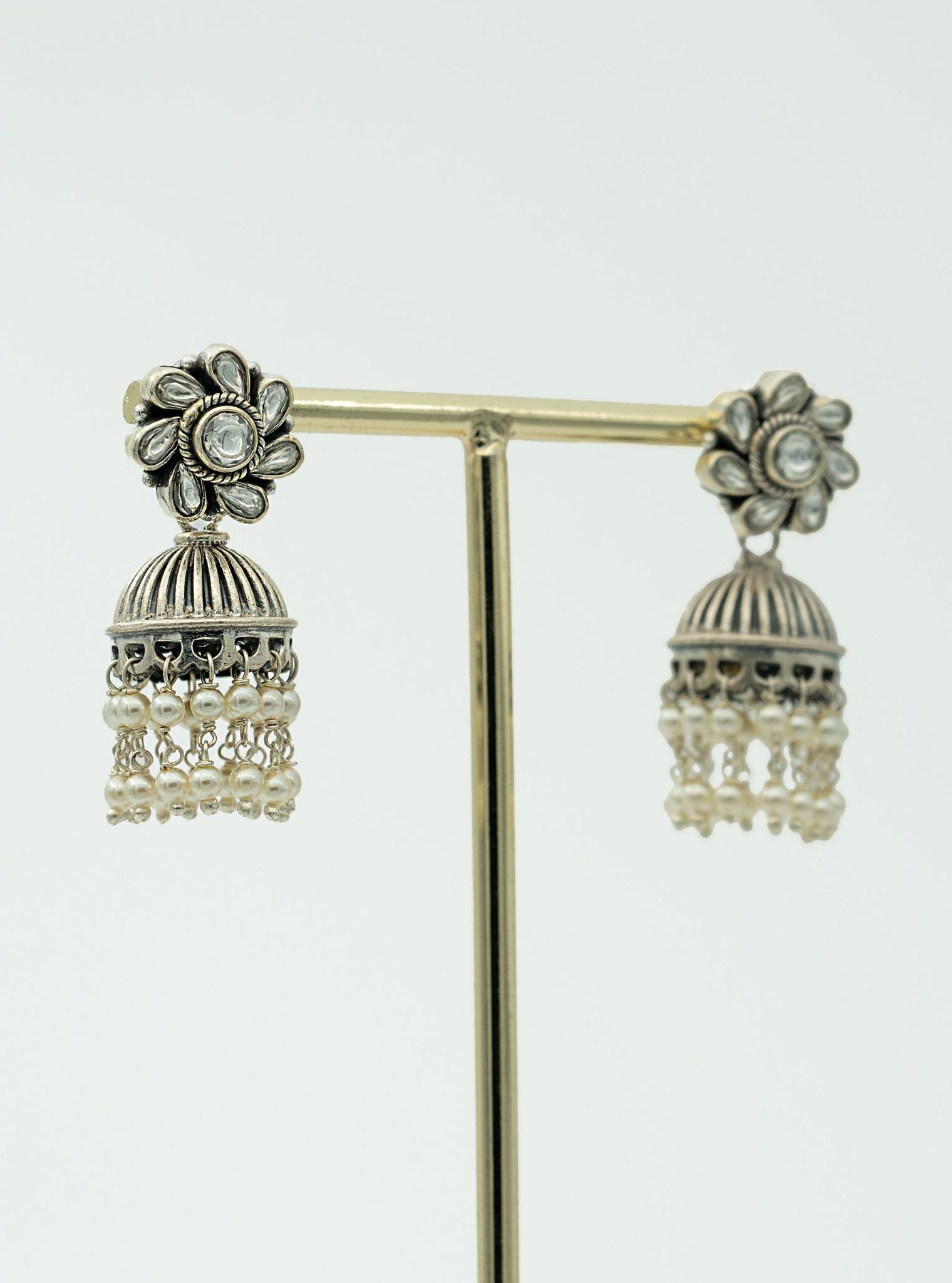 Pure Silver Jiya Jhumki