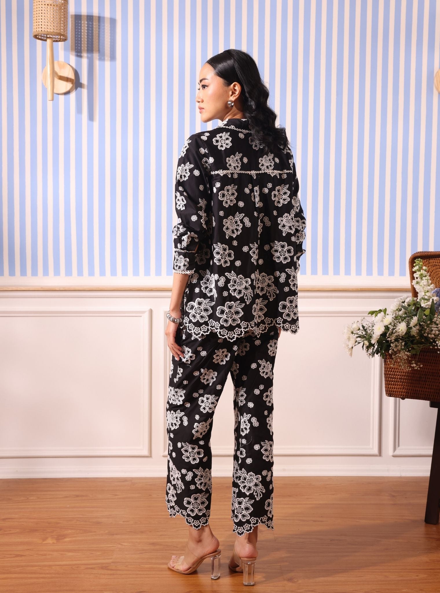 Felix Supima Cotton Black Co-ord Set