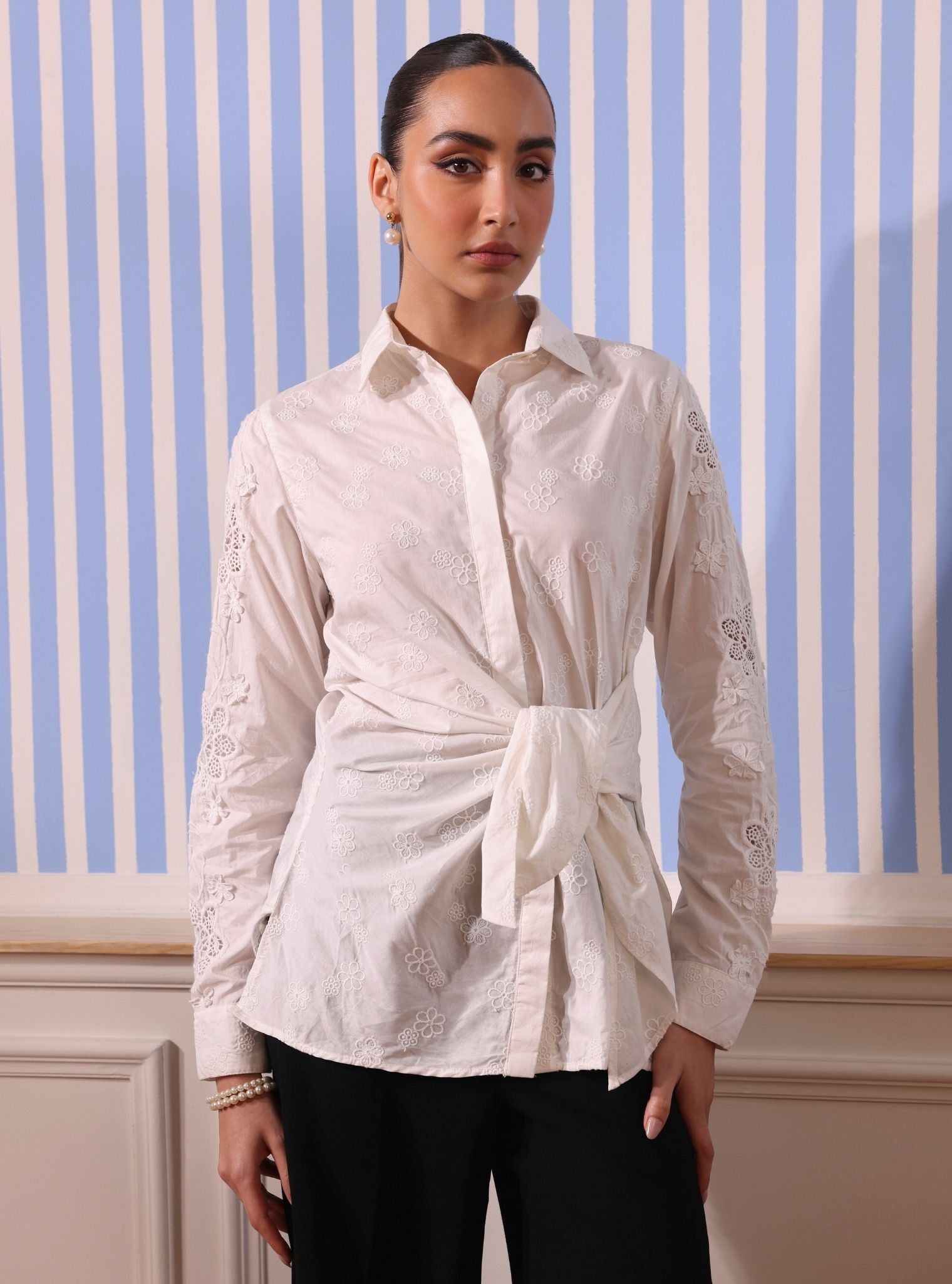 Otto Supima Cotton White Shirt