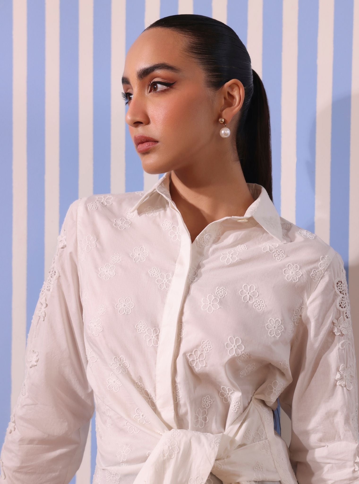 Otto Supima Cotton White Shirt