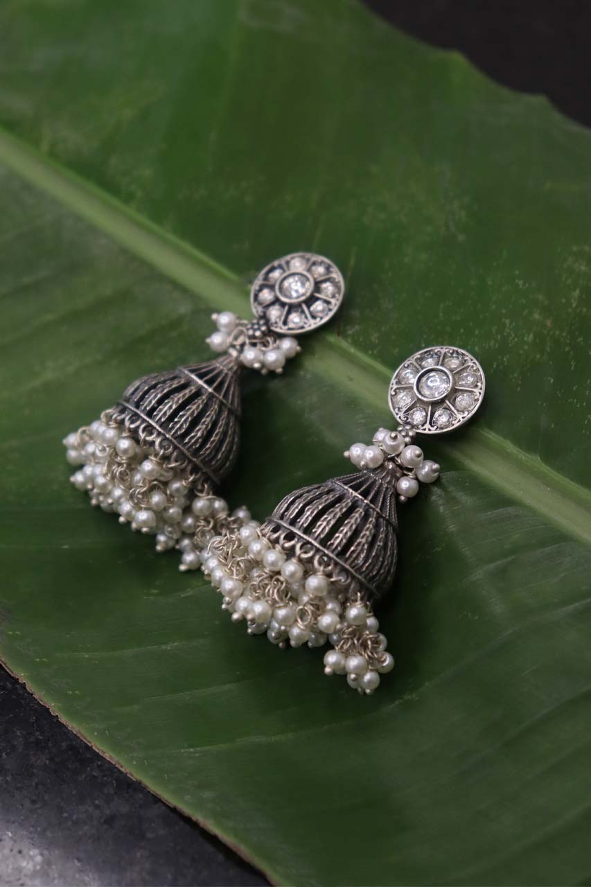 Pure Silver Kashvi Earings