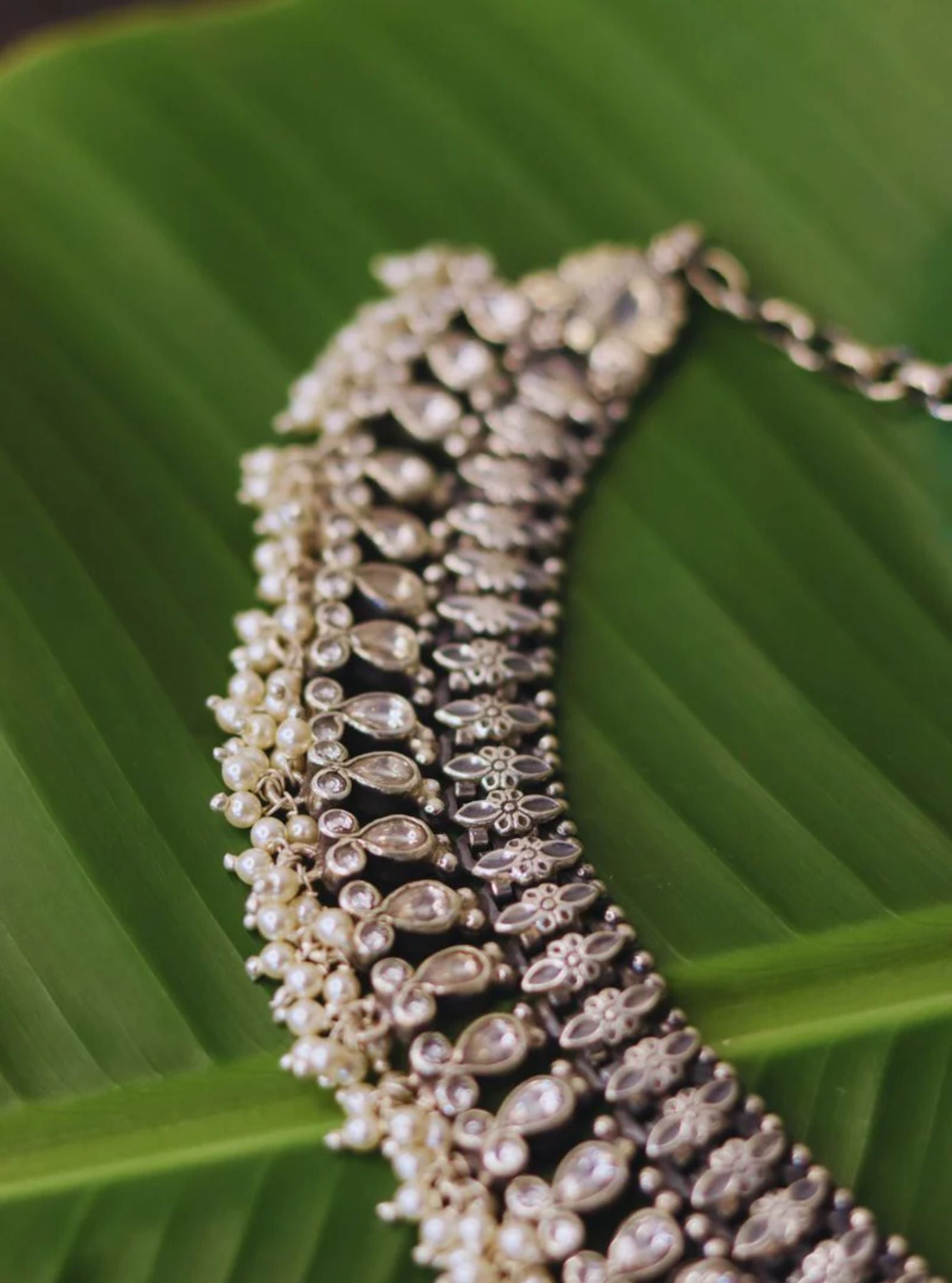 Pure Silver Nitara Necklace