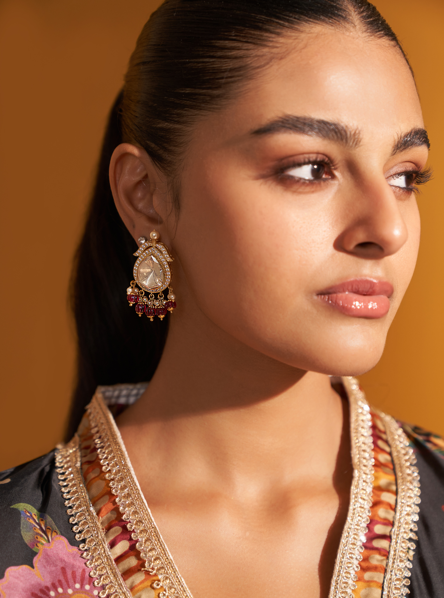 Pure Silver Reeta Earrings