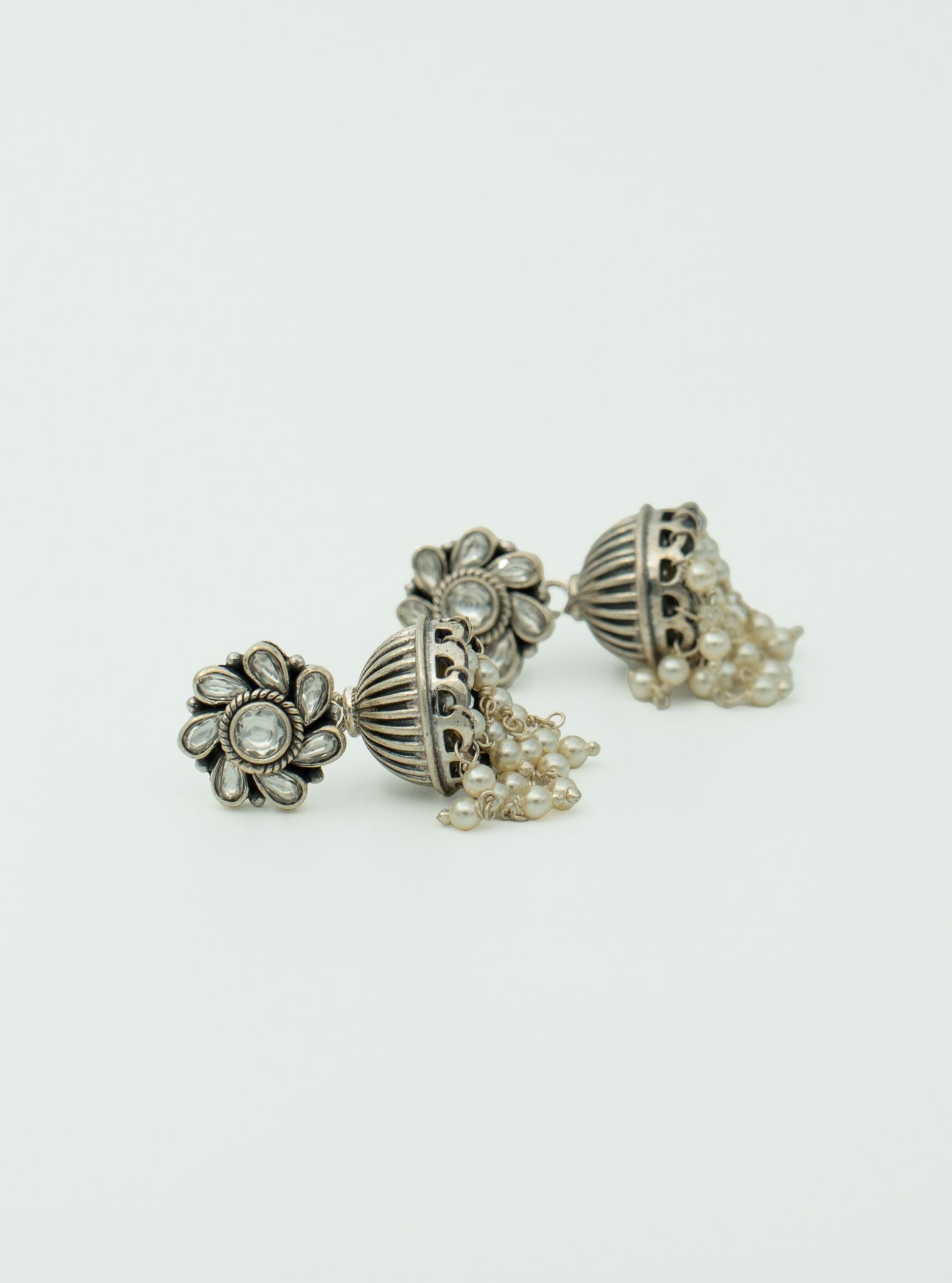 Pure Silver Jiya Jhumki
