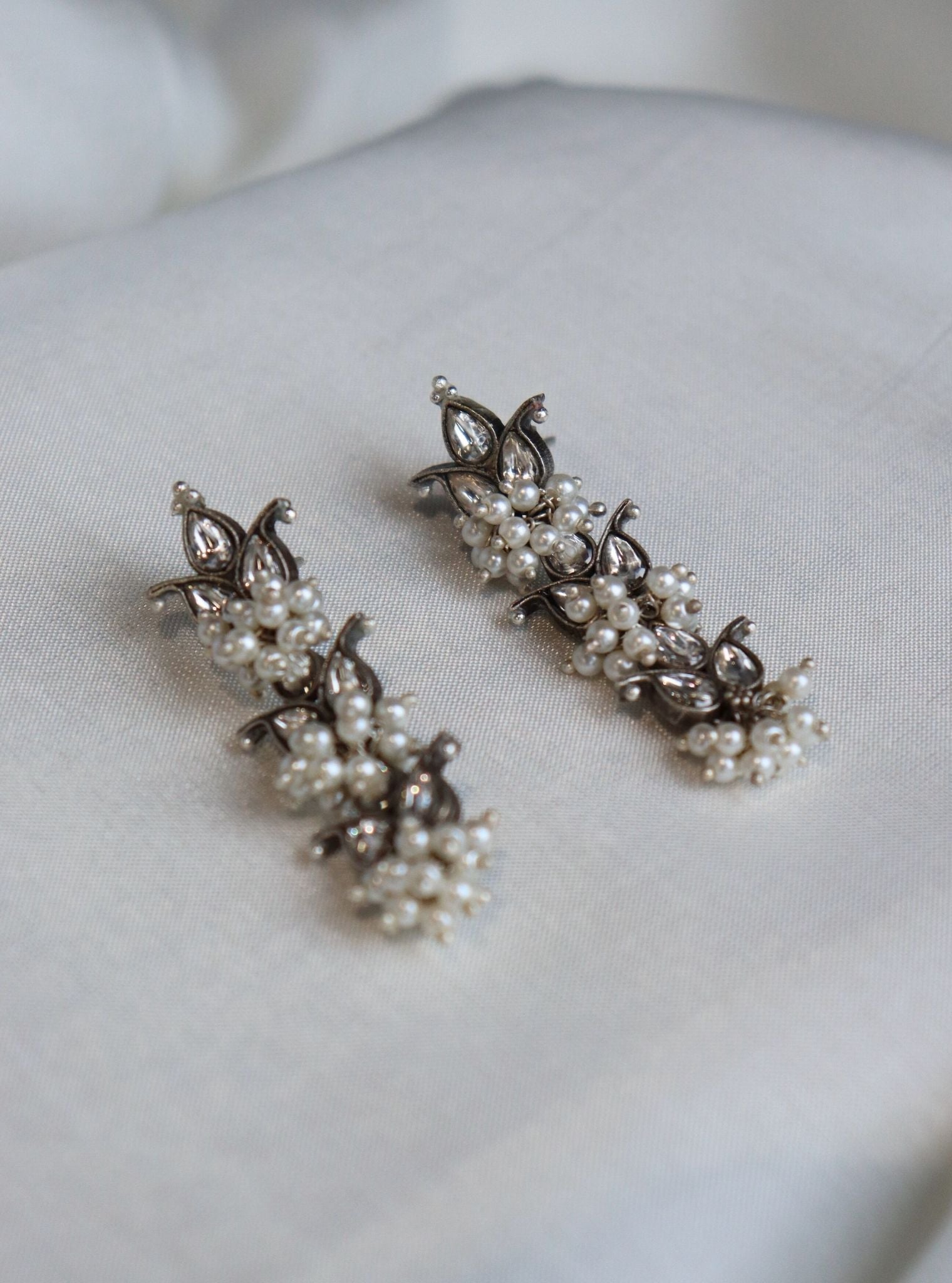 Pure Silver Silha Earrings