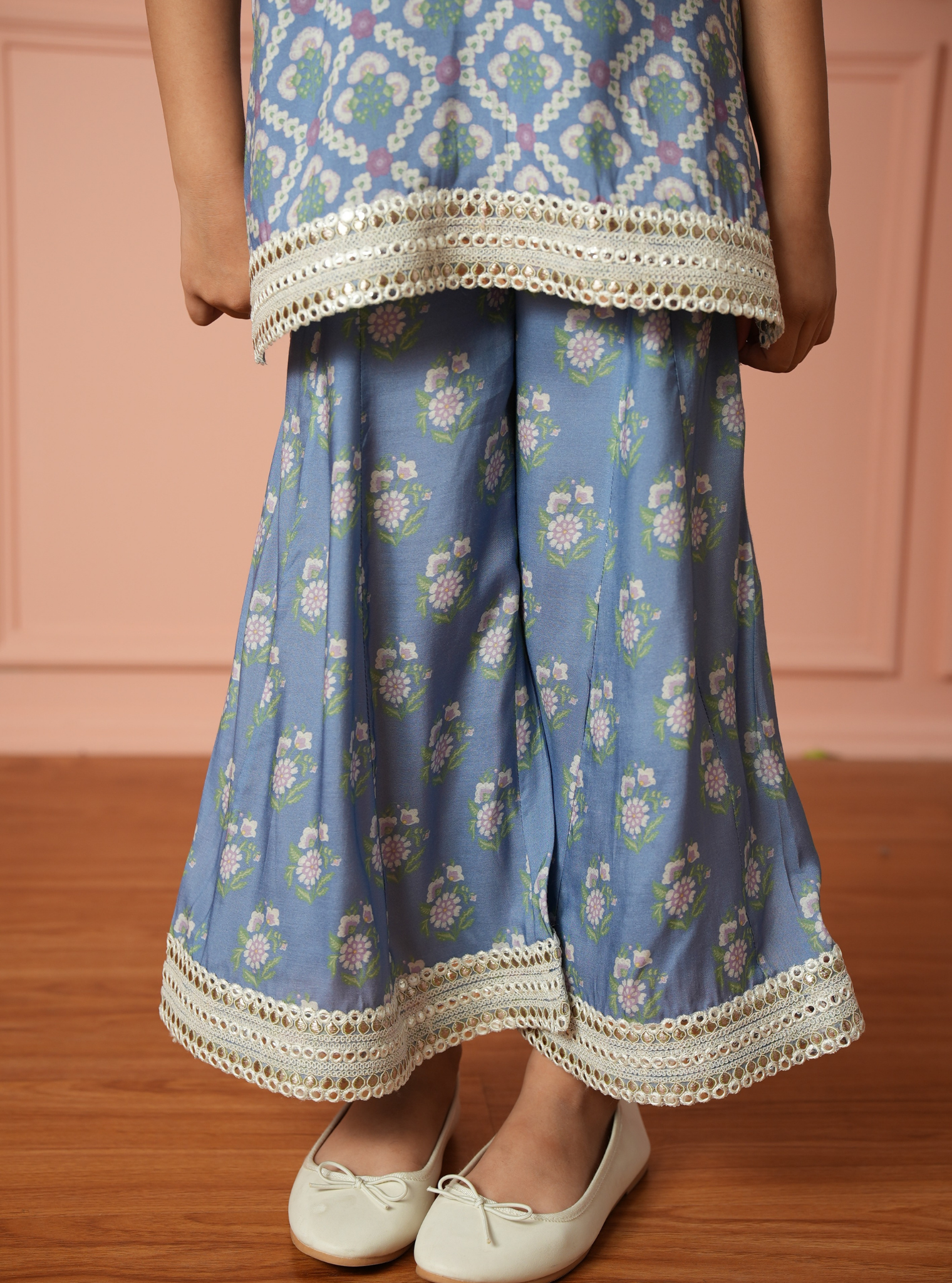 Ursella Lawn Blue Kurta Set