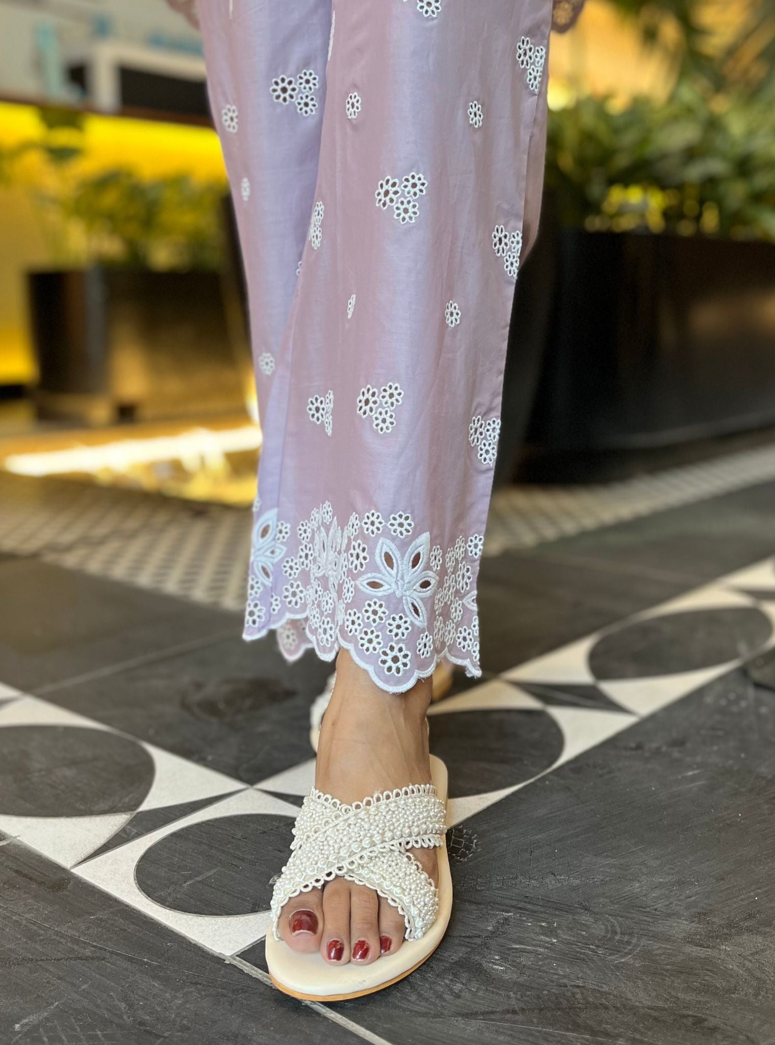 Susana Supima Cotton Lilac Co-ord Set