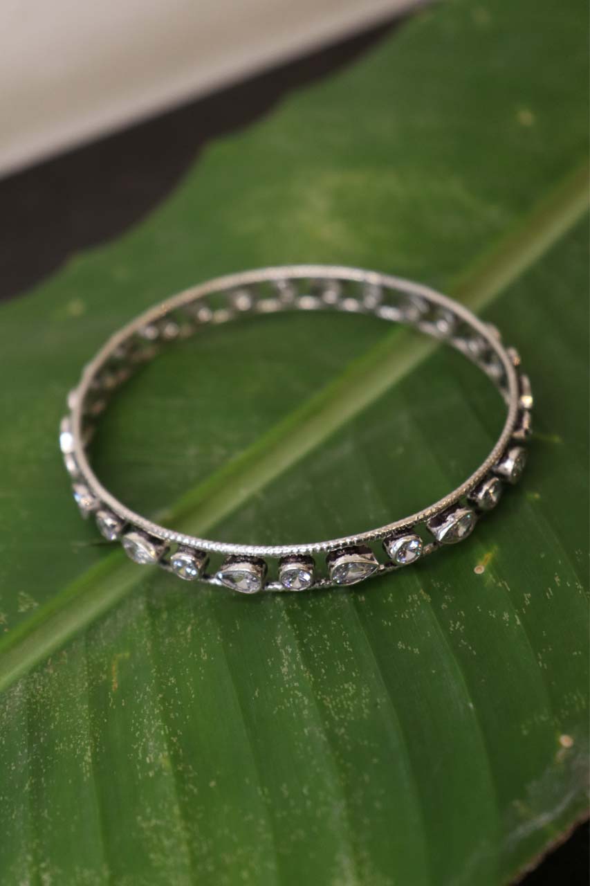 Pure Silver Ekisha Bangle