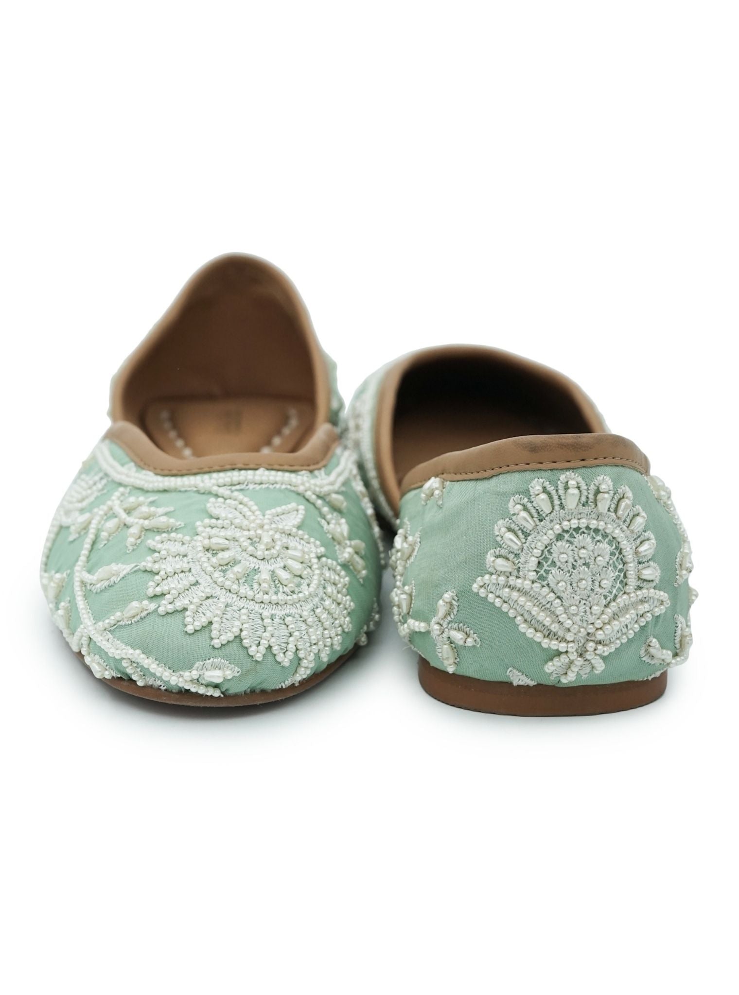 Mira Light green Vegan Jutti