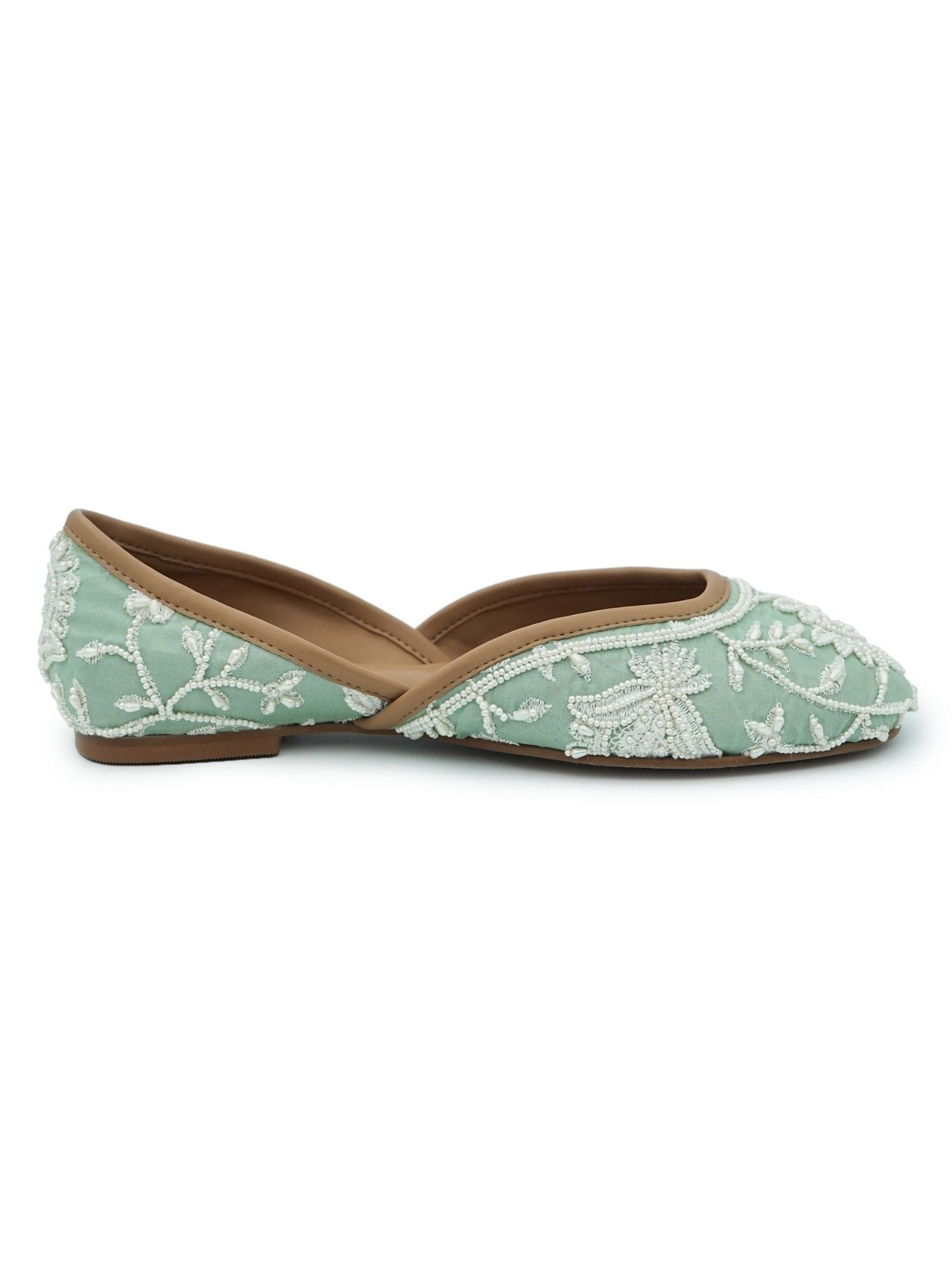Mira Light green Vegan Jutti