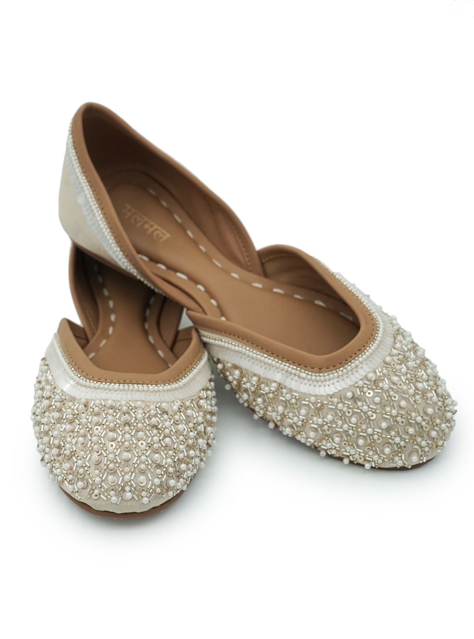 Nida Gold Vegan Jutti