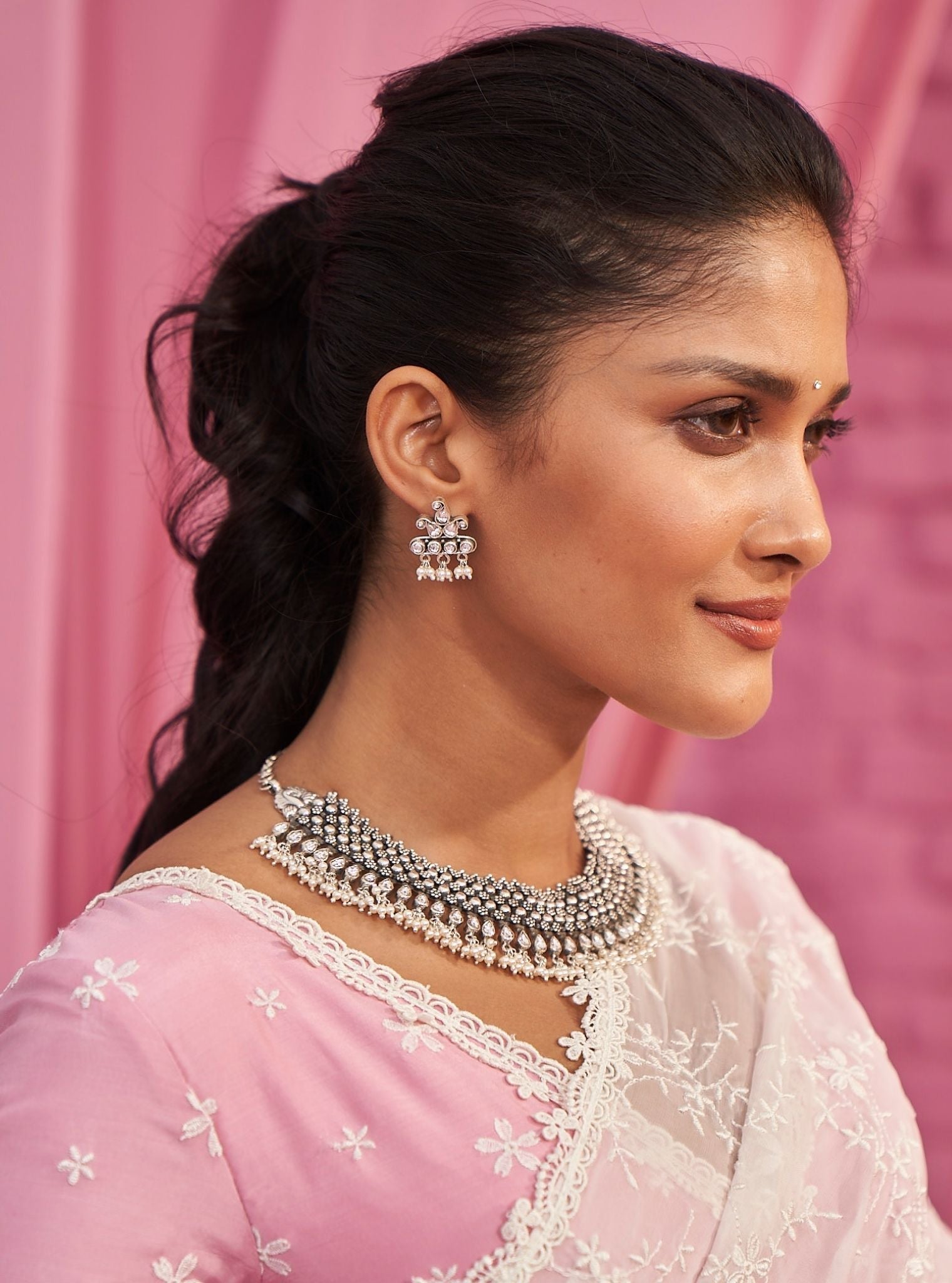 Pure Silver Tanvi Earrings