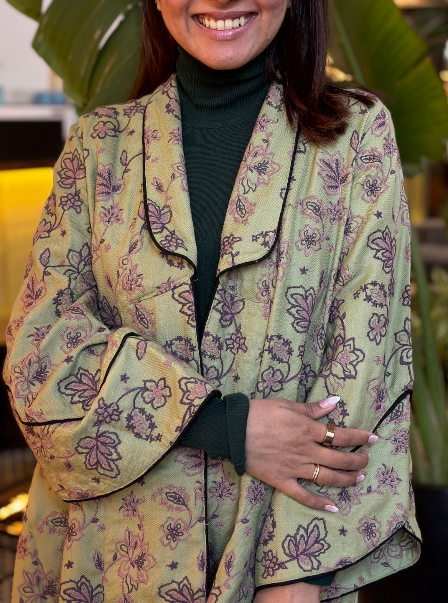 Faria Wool Green Jacket