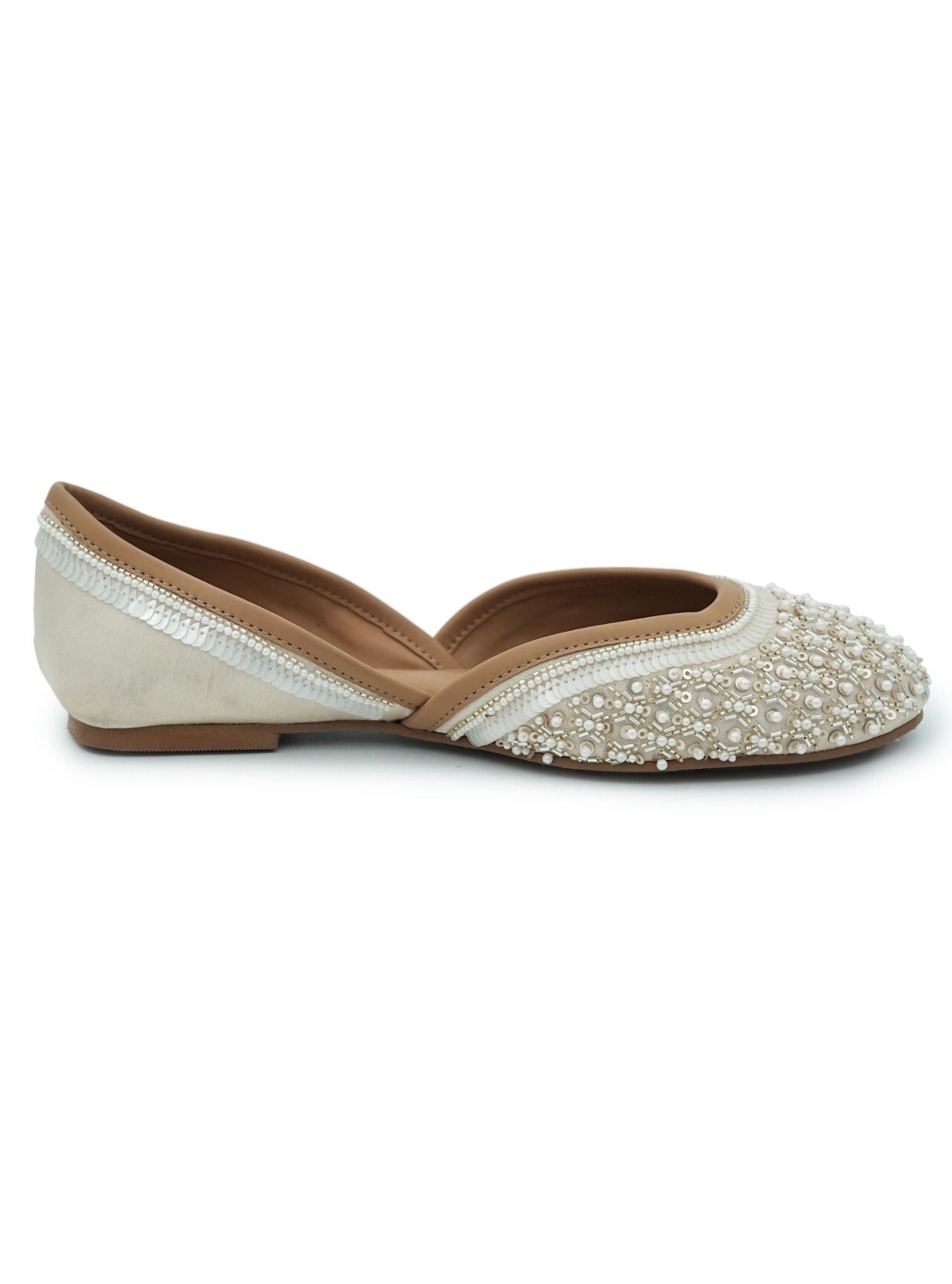 Nida Gold Vegan Jutti