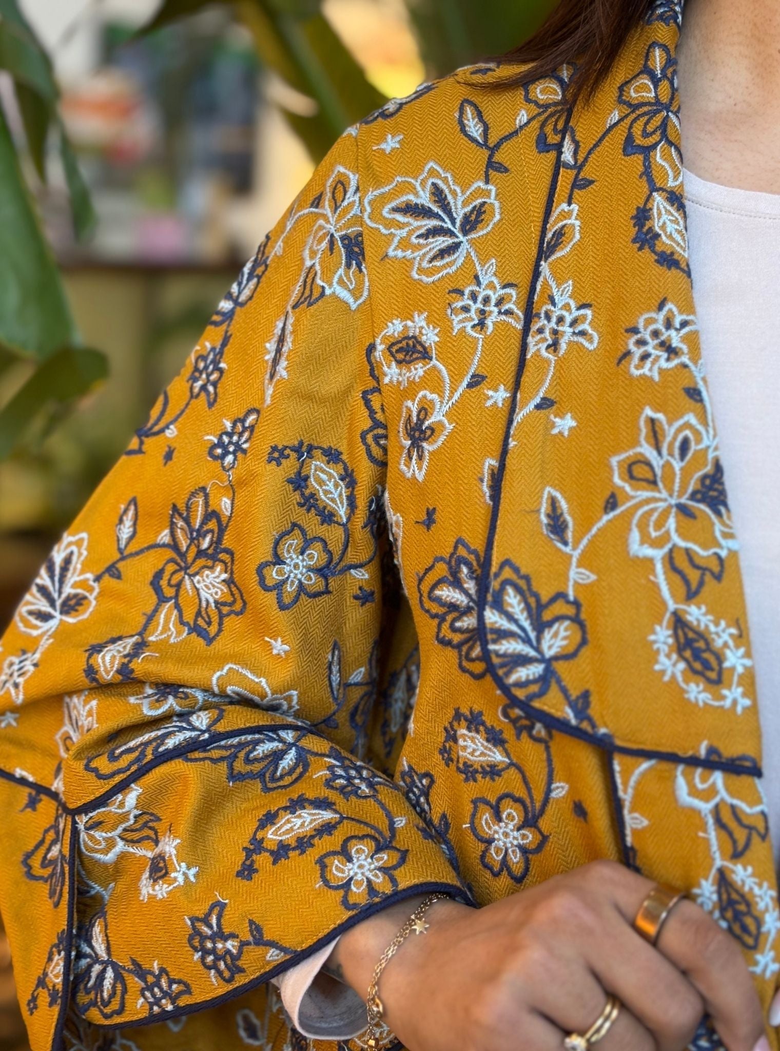 Faria Wool Mustard Jacket