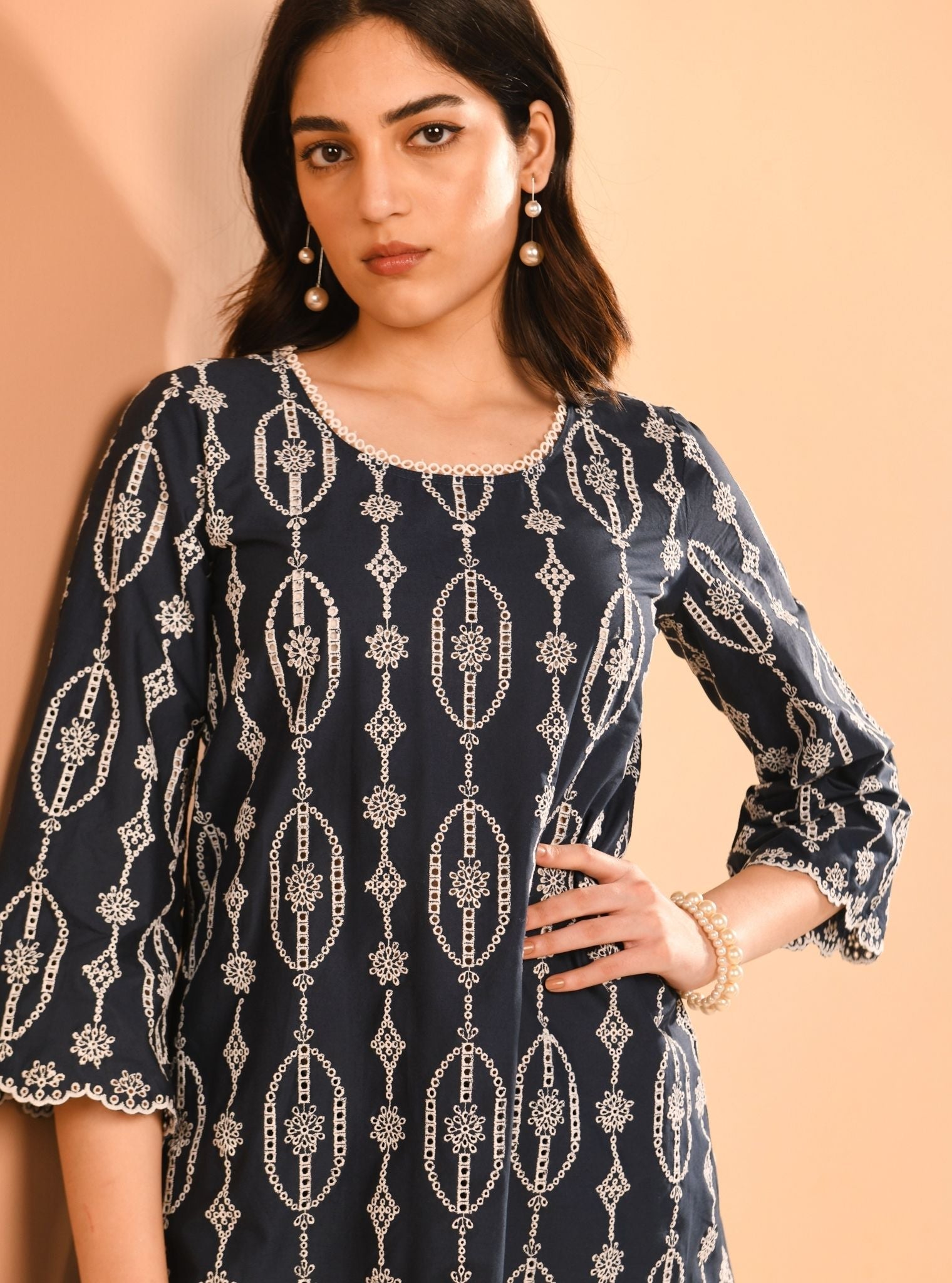 Reeve Supima Cotton Navy Co-ord Set