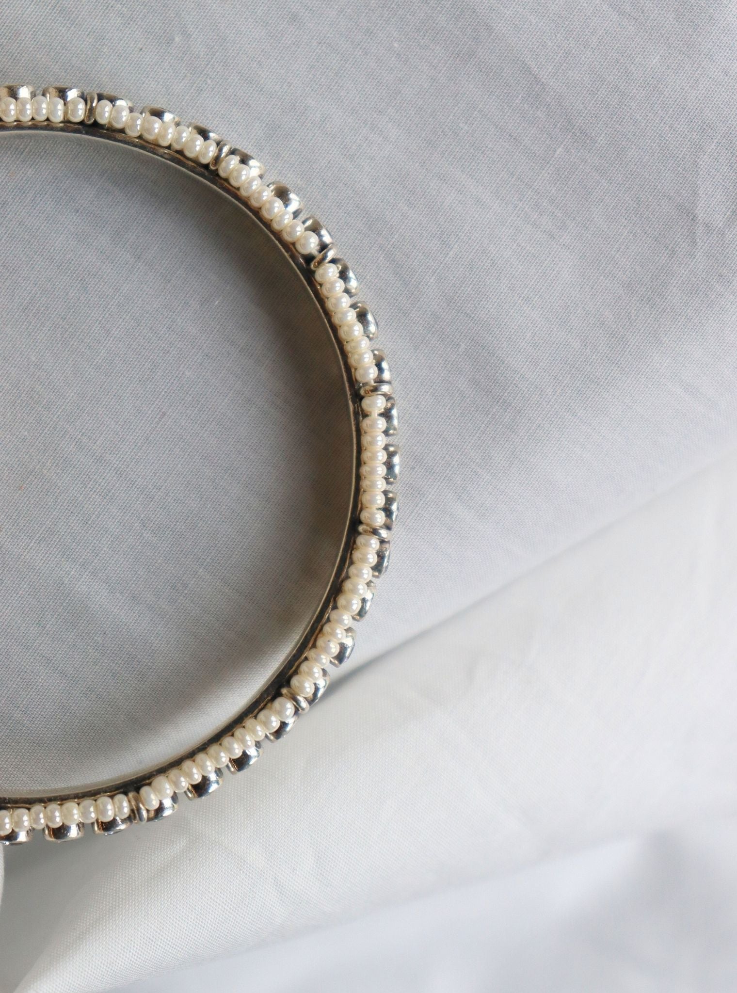 Pure Silver Jaya Bangle