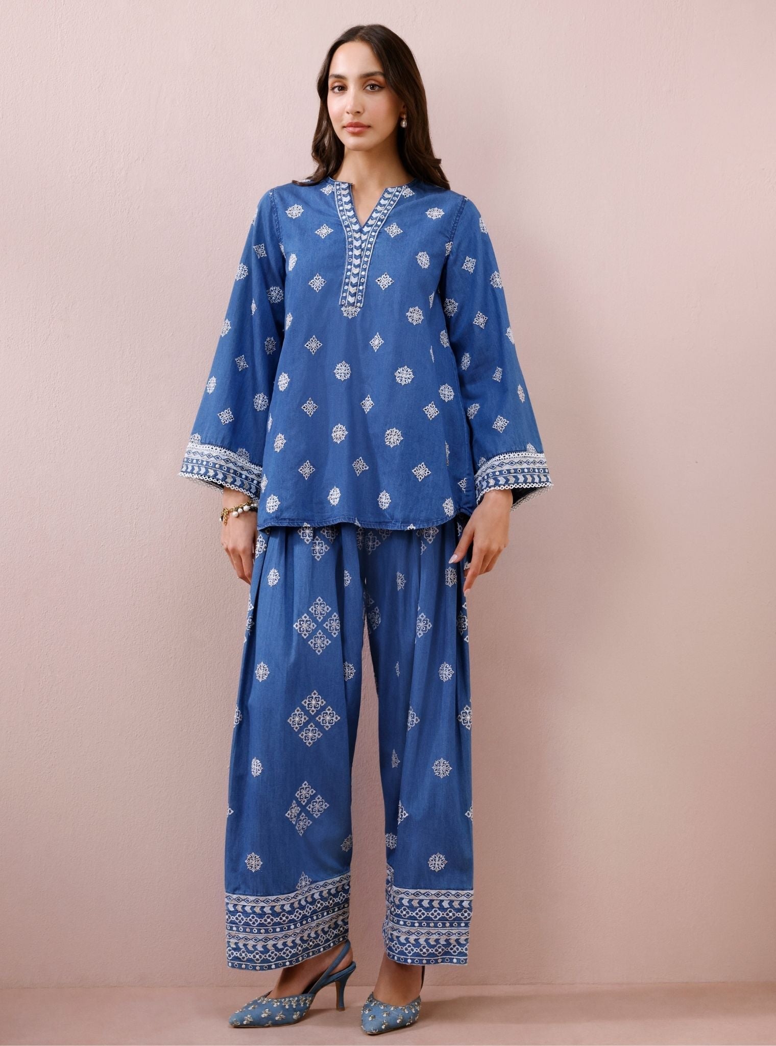 Ciela Denim Co-Ord Set