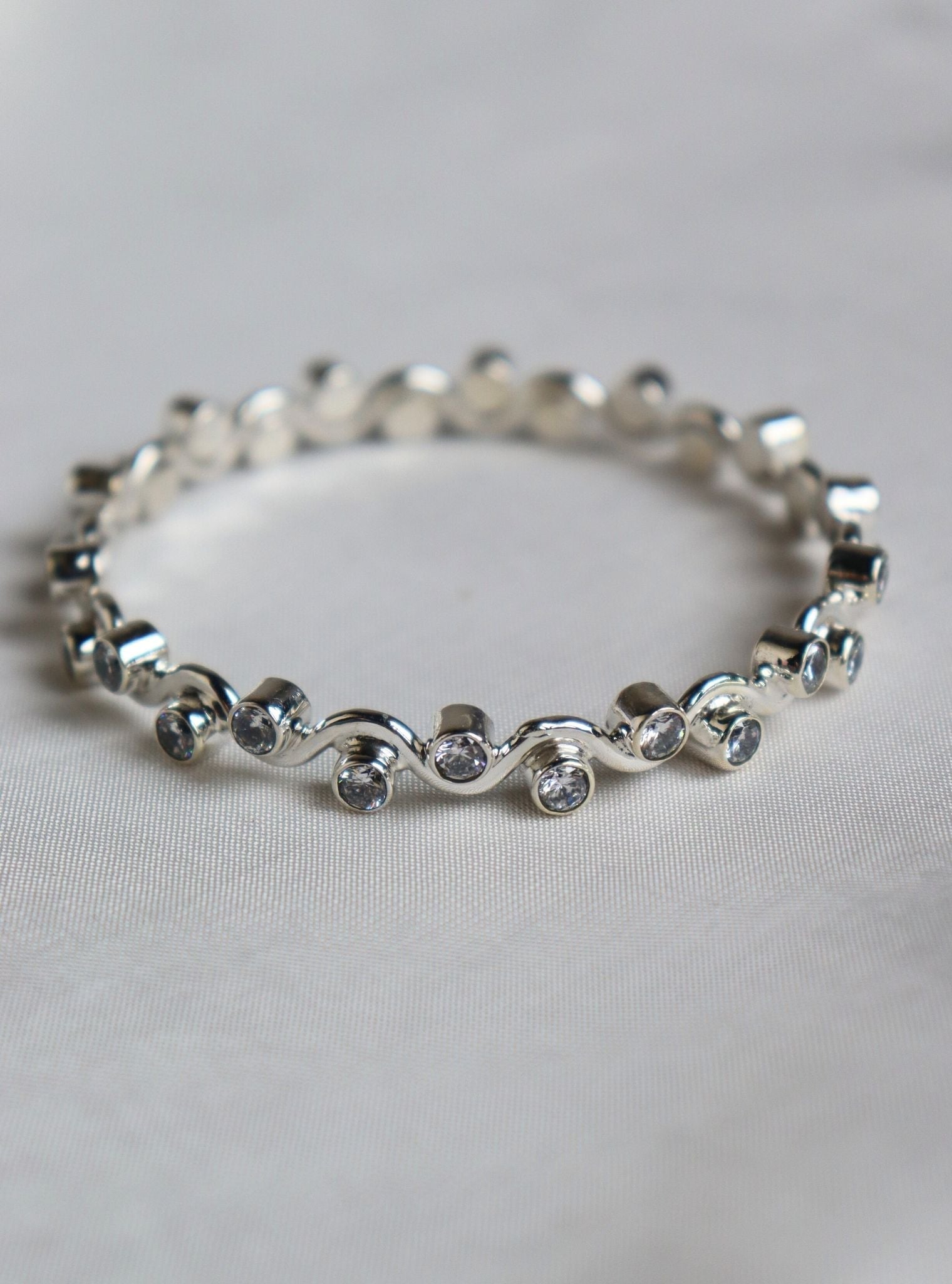 Pure Silver Daksha Bangle