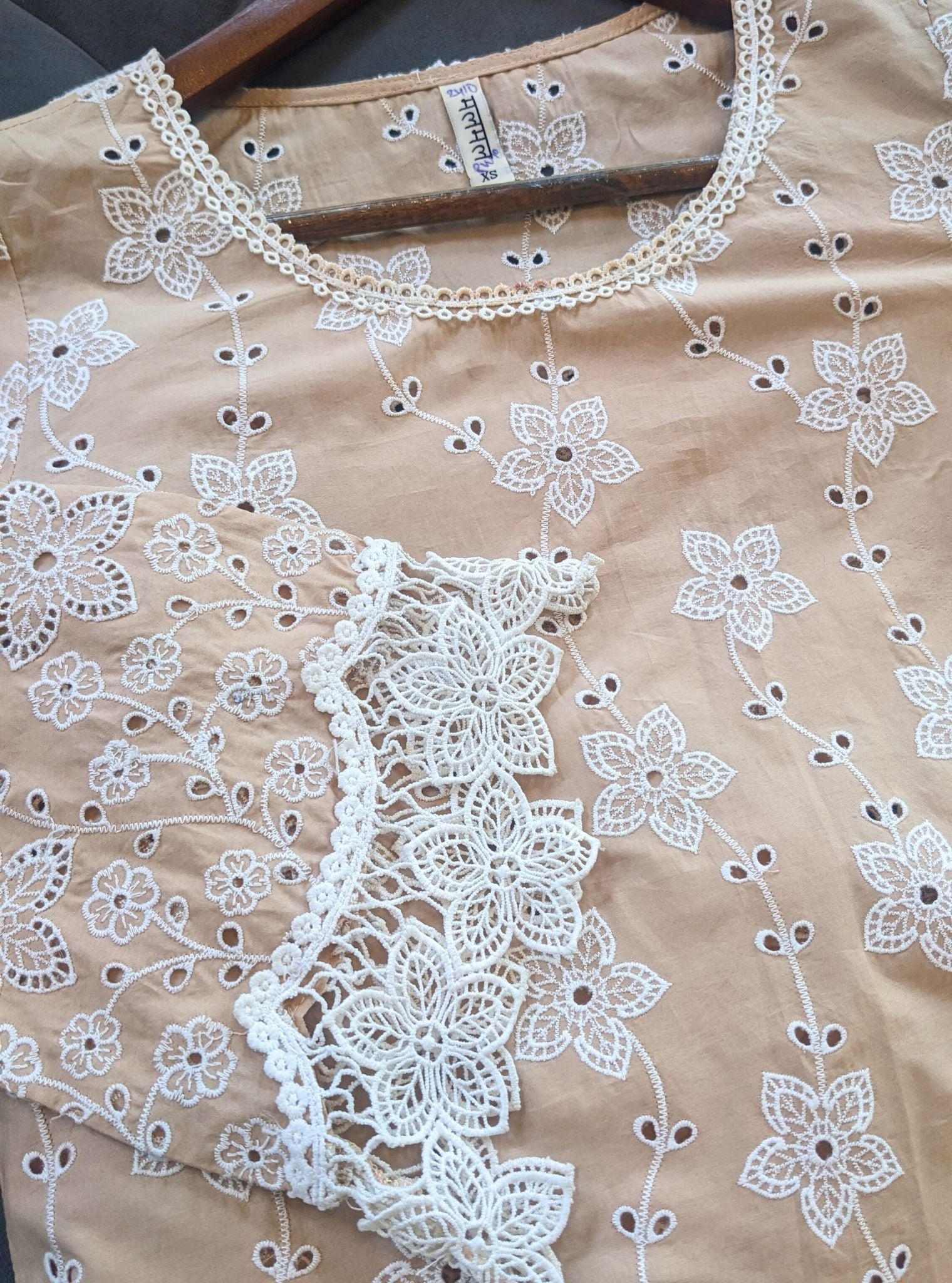 Mia Supima Cotton Beige Co-ord Set