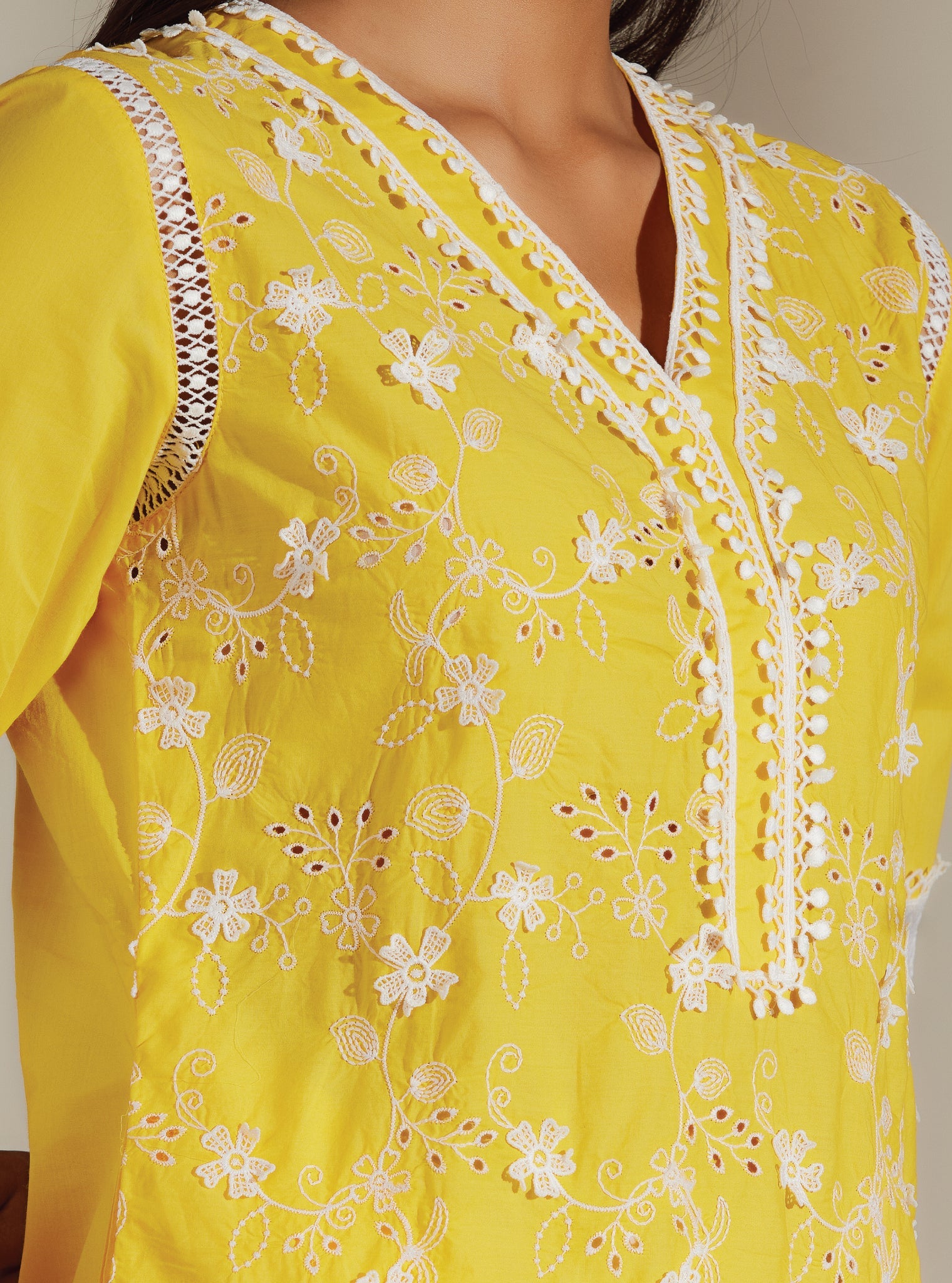 Alice Supima Cotton Mango Kurta Set