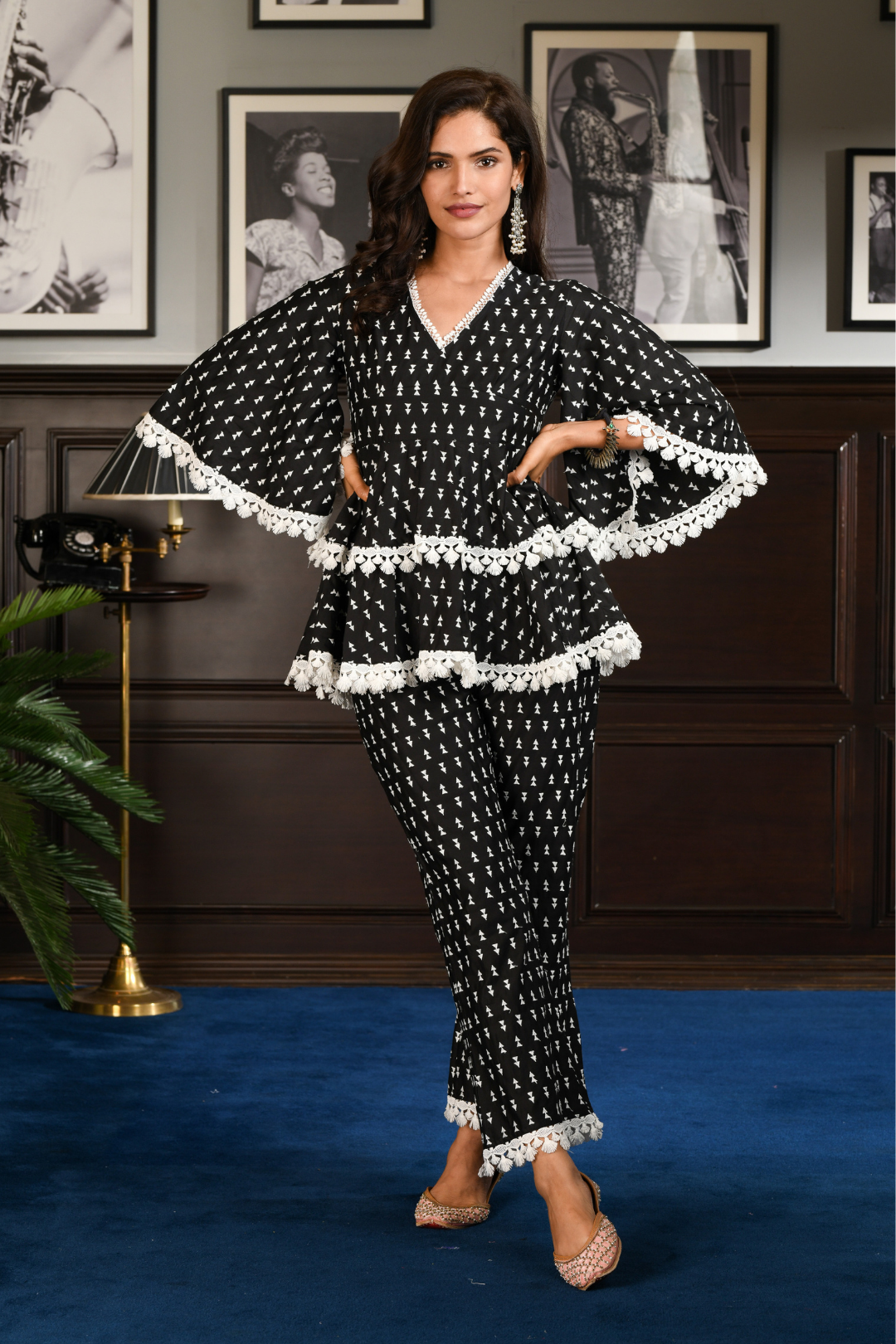 PIMA SATIN ANCEL KURTA