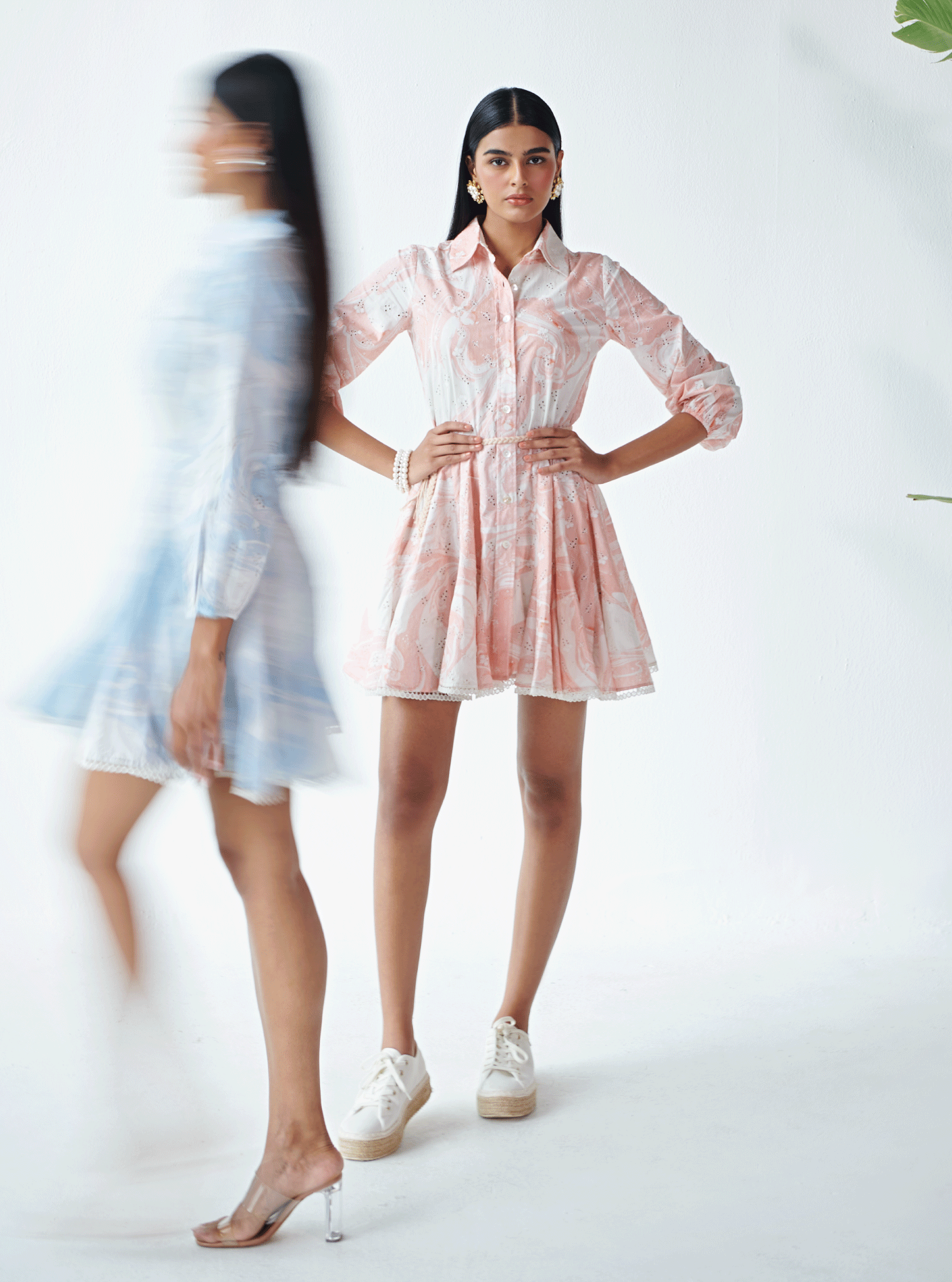 Anza Supima Cotton Blue Dress