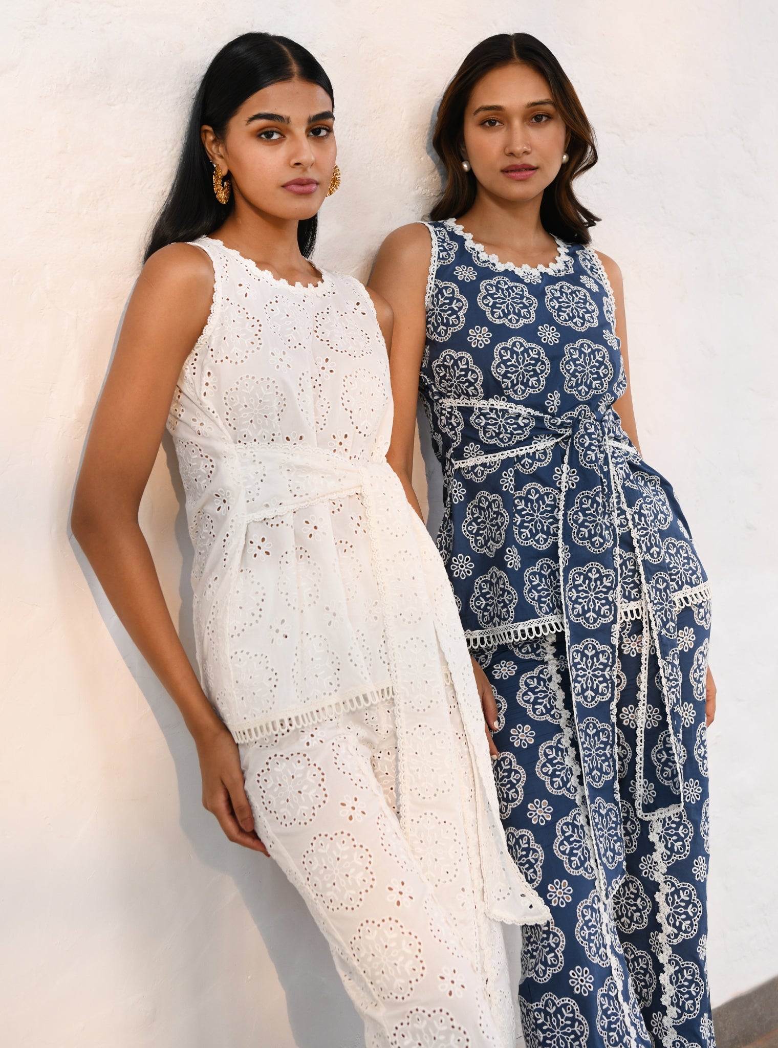 Brighton Supima Cotton White Co-ord Set