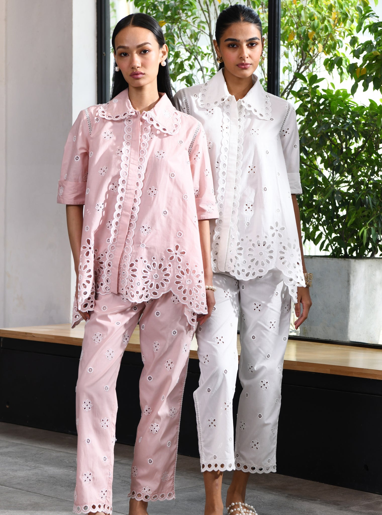Carlisle Supima Cotton Pink Co-ord Set