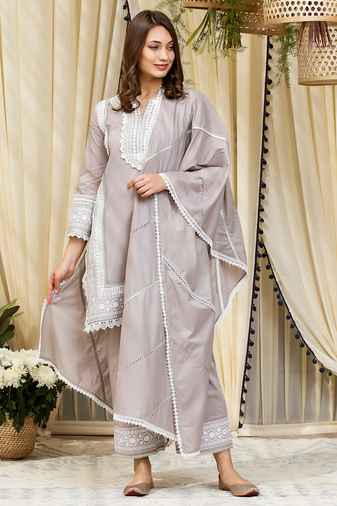 Elda Supima Cotton Kurta Set