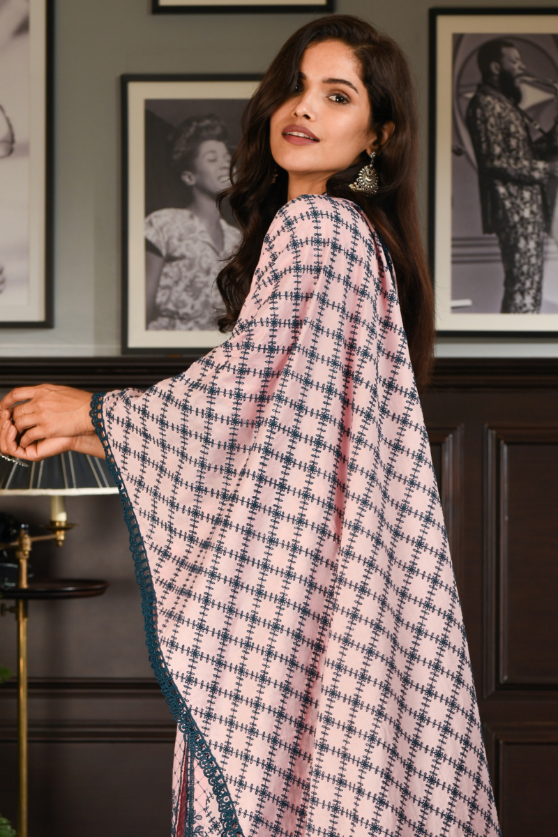 Fane Pink Dupatta