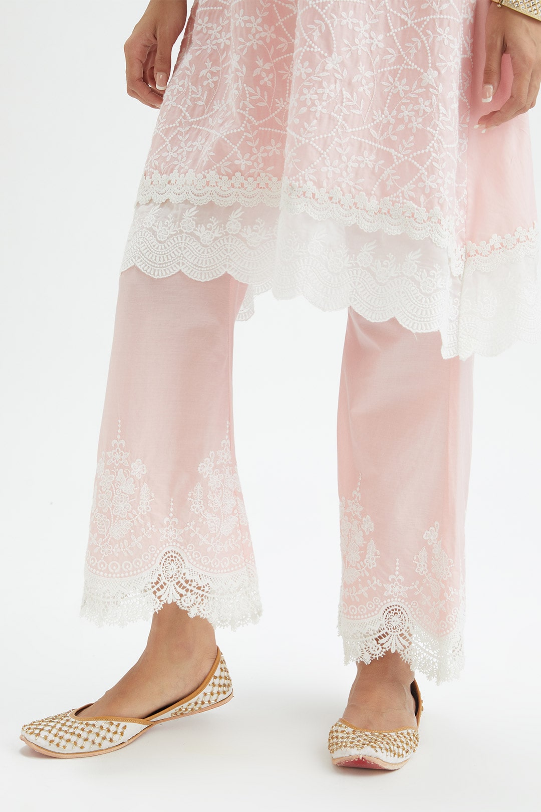 Hummingbird Supima Cotton Pink Kurta Set