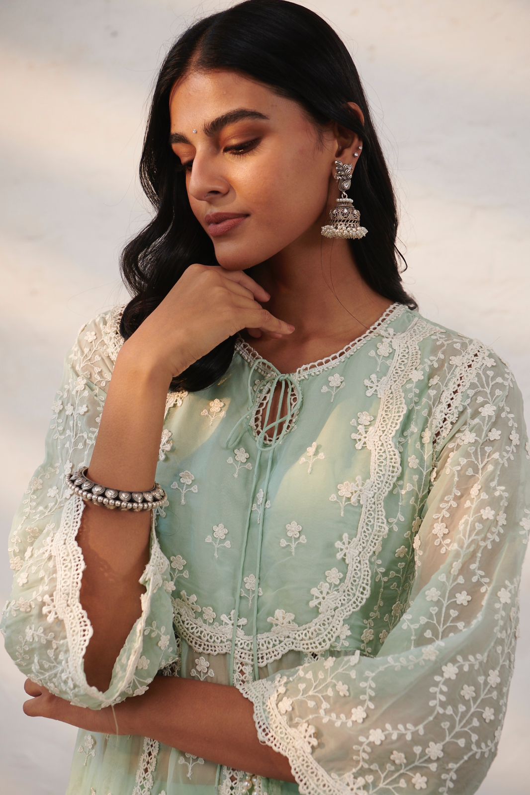 Pure Silver Dilawar Bangle