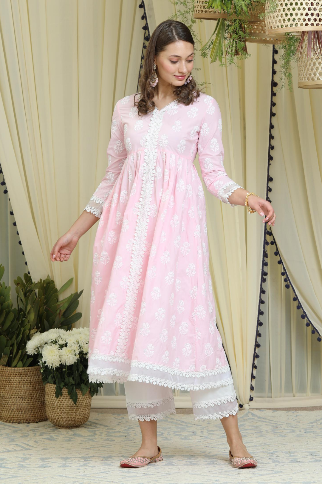 Iliana Supima Cotton Kurta Set