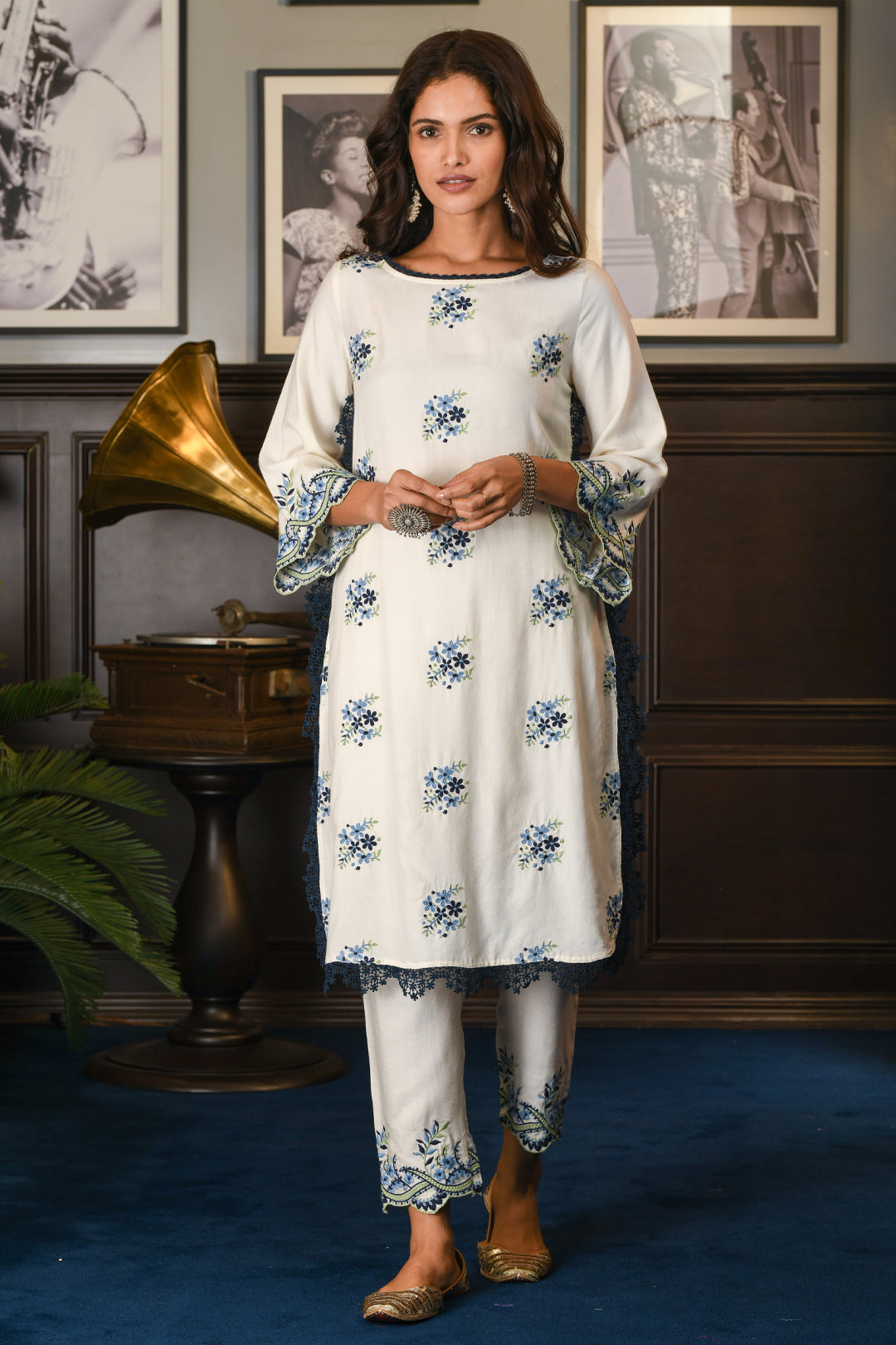 Lumi Wool Blend Kurta Set