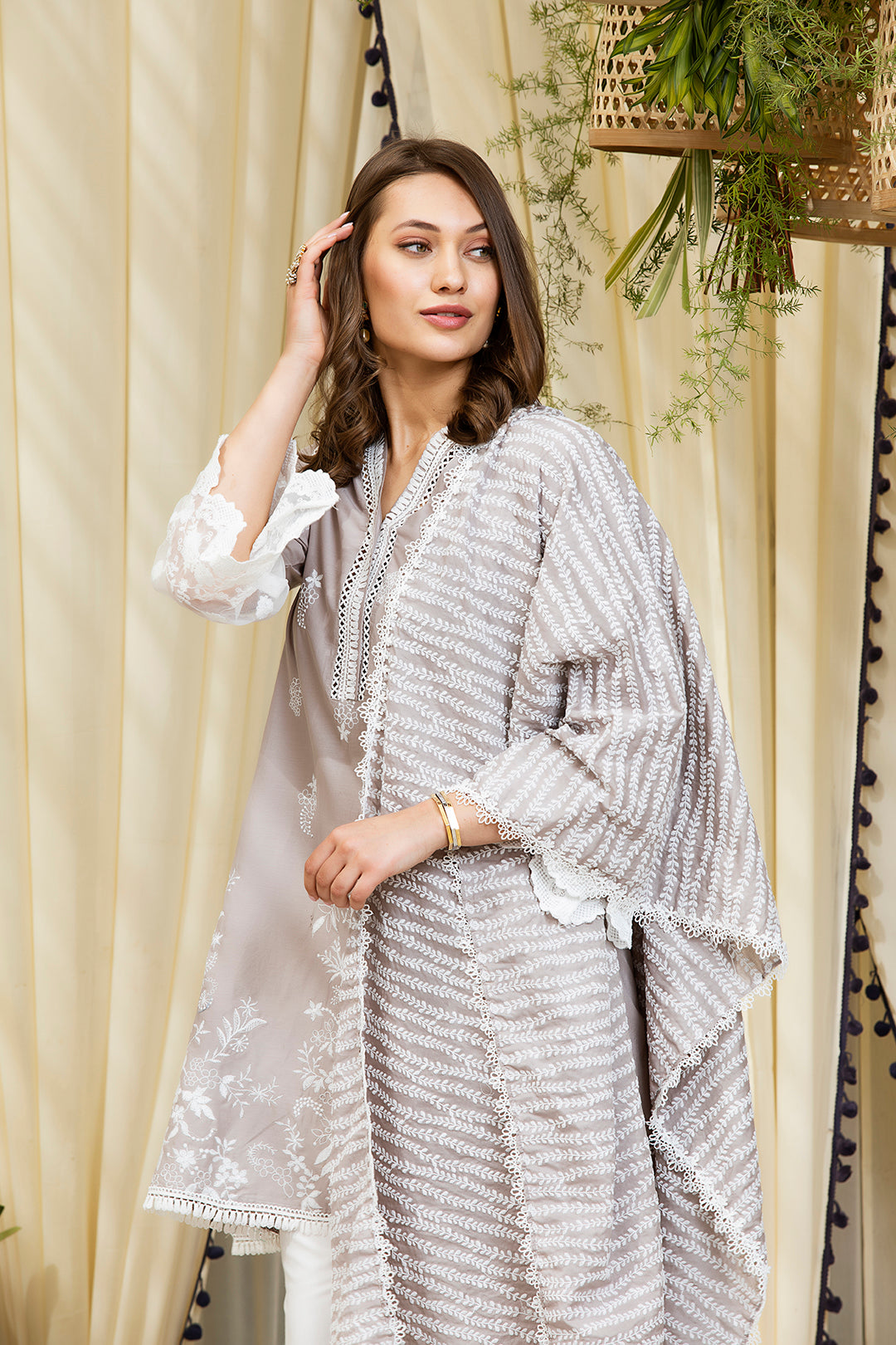 Gemma Supima Cotton Kurta Set