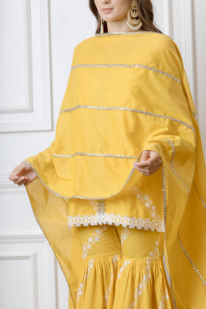 Aralia Kurta with Garara Set