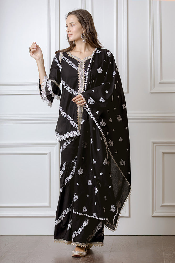 Aralia Kurta with Garara Set