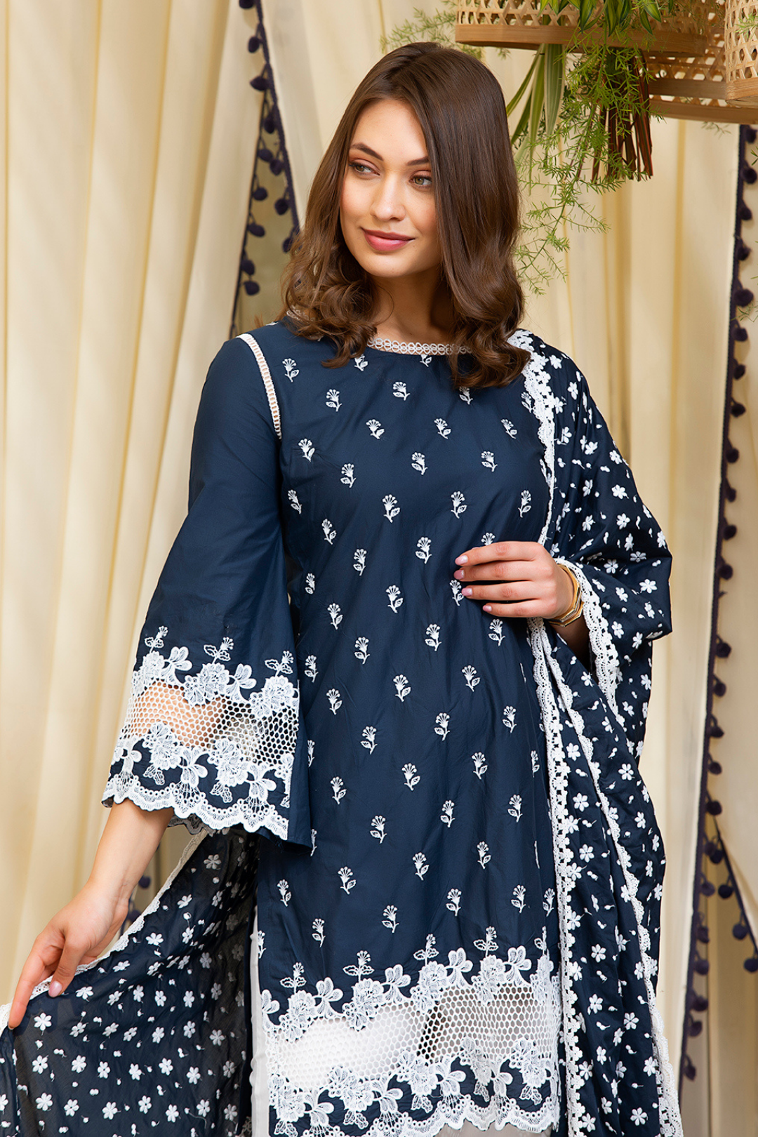 Nora Supima Cotton Kurta Set