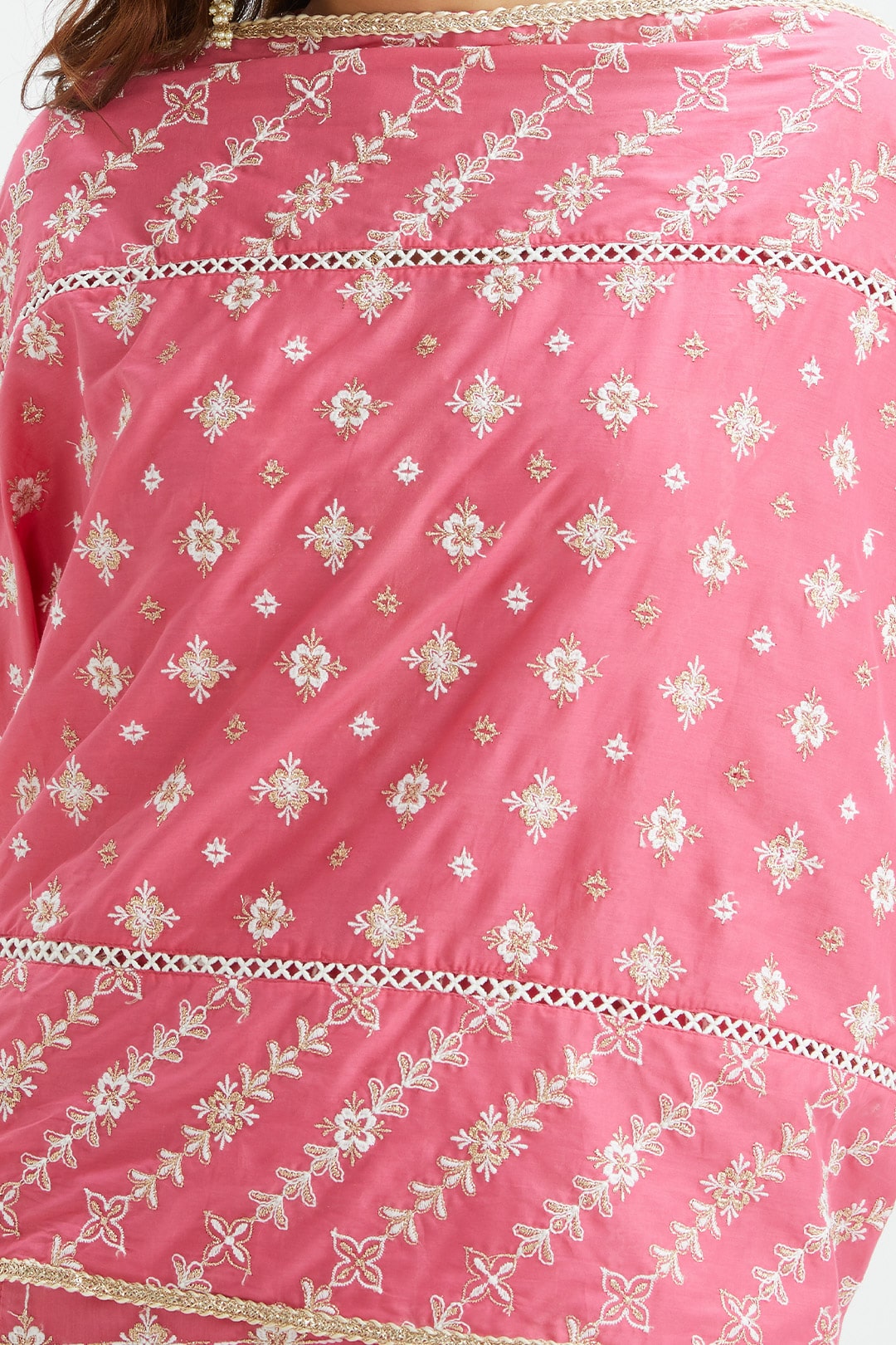 Pelican Supima Cotton Pink Kurta Set