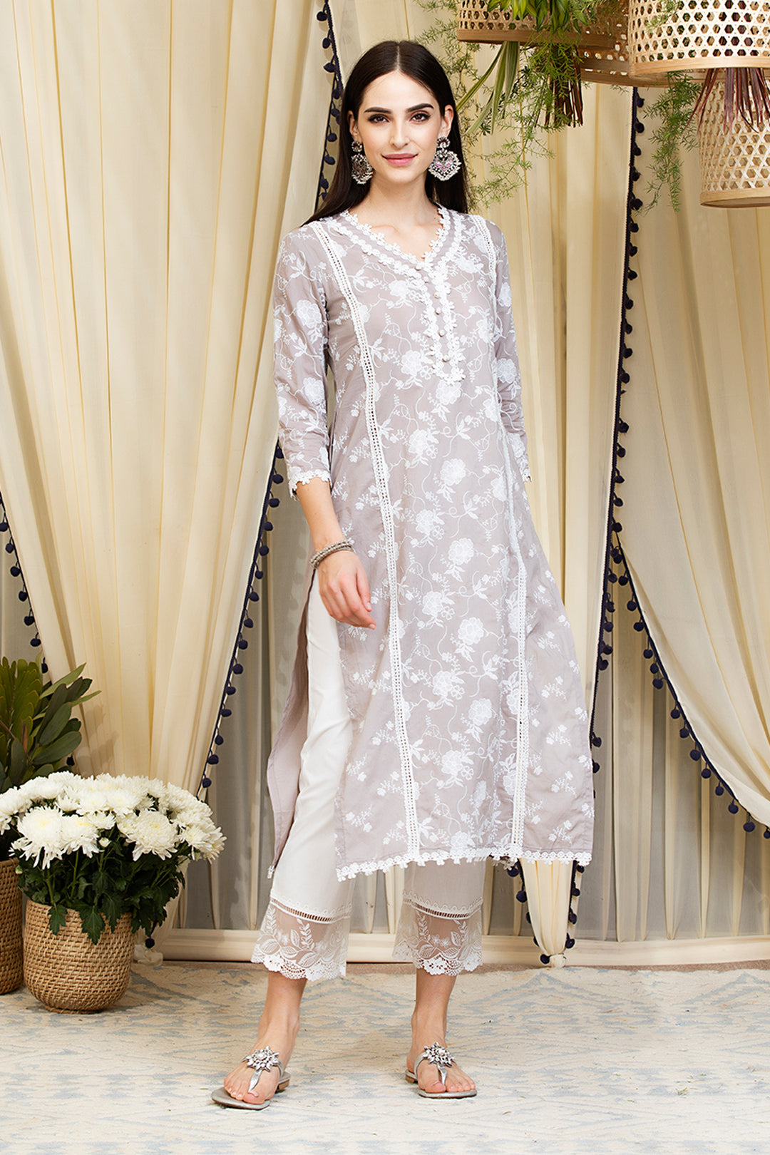 Rosetta Supima Cotton Kurta Set