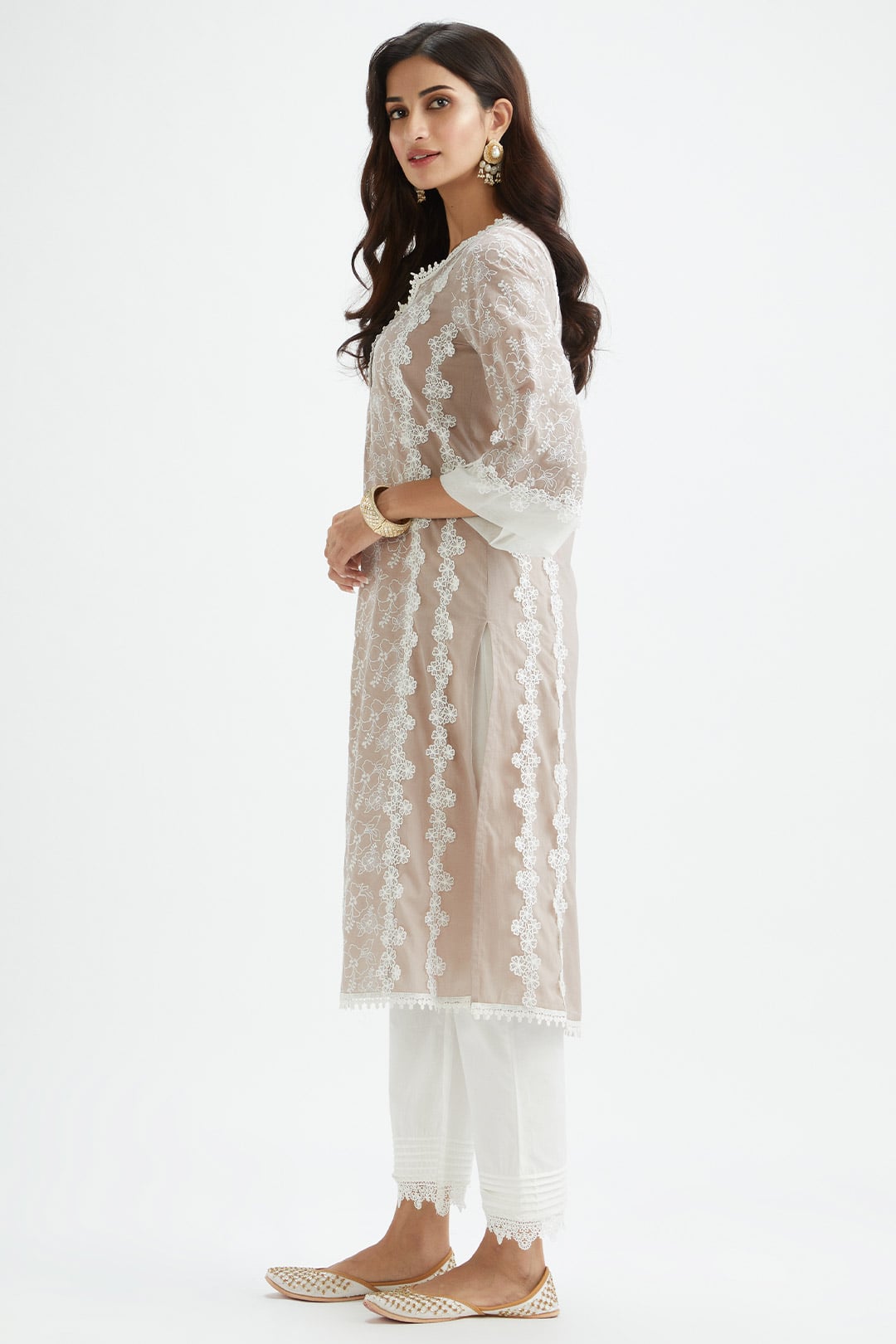 Vireo Supima Cotton Grey Pyjama Set