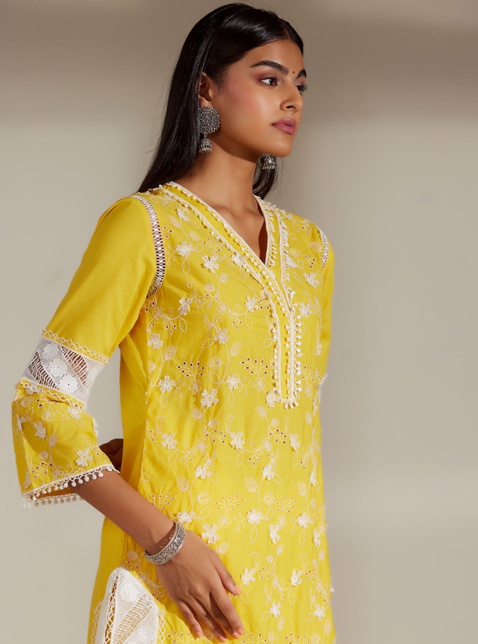 Alice Supima Cotton Mango Kurta Set