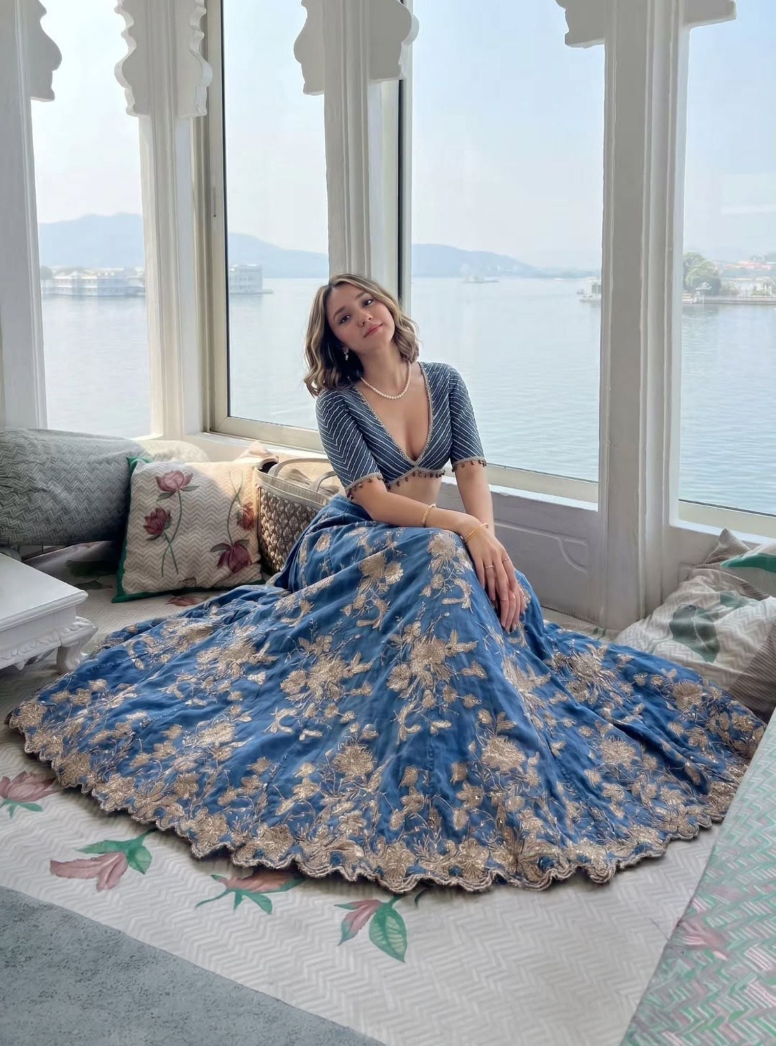 Navi Denim Lehenga