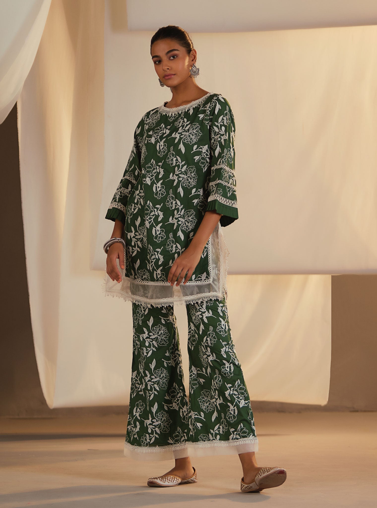 Hydrangea Supima Cotton Kurta Set