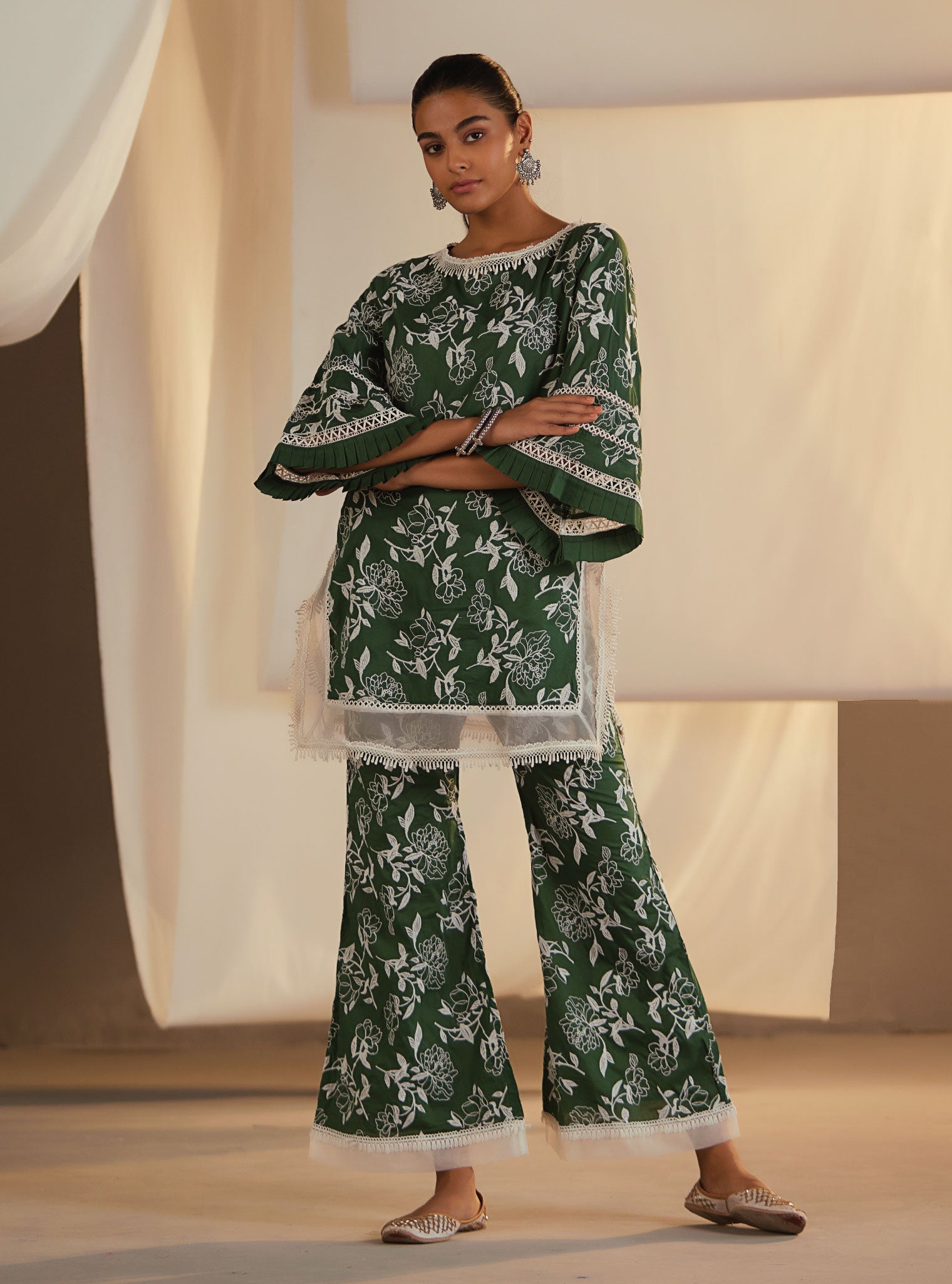 Hydrangea Supima Cotton Kurta Set