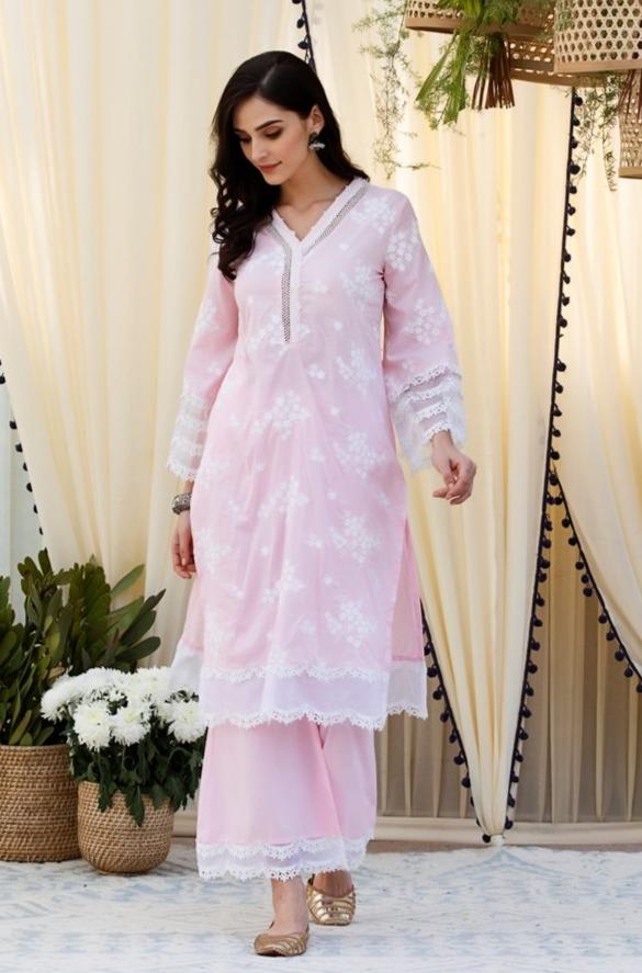 Lola Supima Cotton Kurta with Palazzo Set